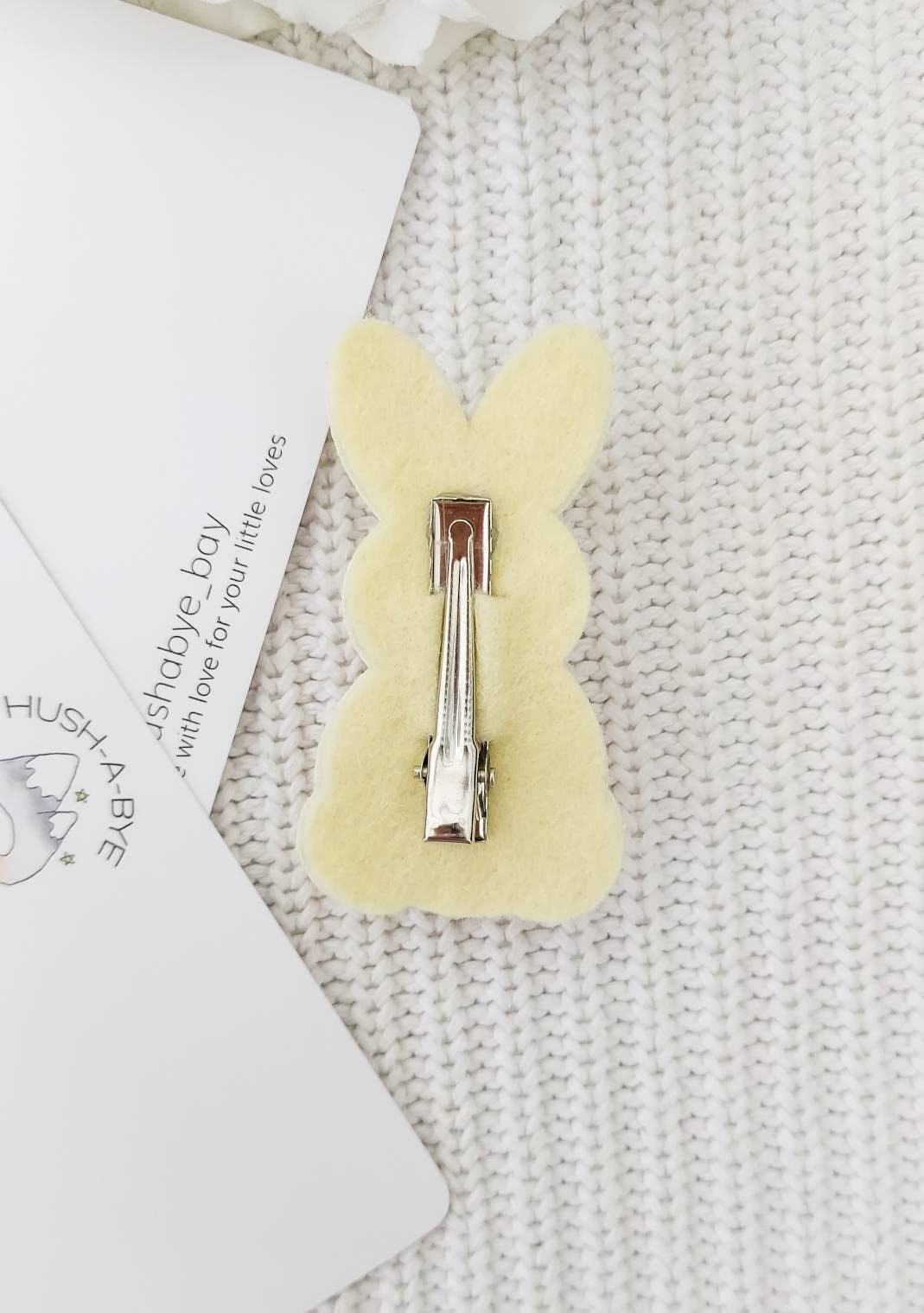 Easter Hair Clip, Bunny Hair Clip, Rabbit Hair Clip, Toddler Hair Clip, Easter Bunny, Sparkly Bunny, Girls Easter Gift, Easter Barrette