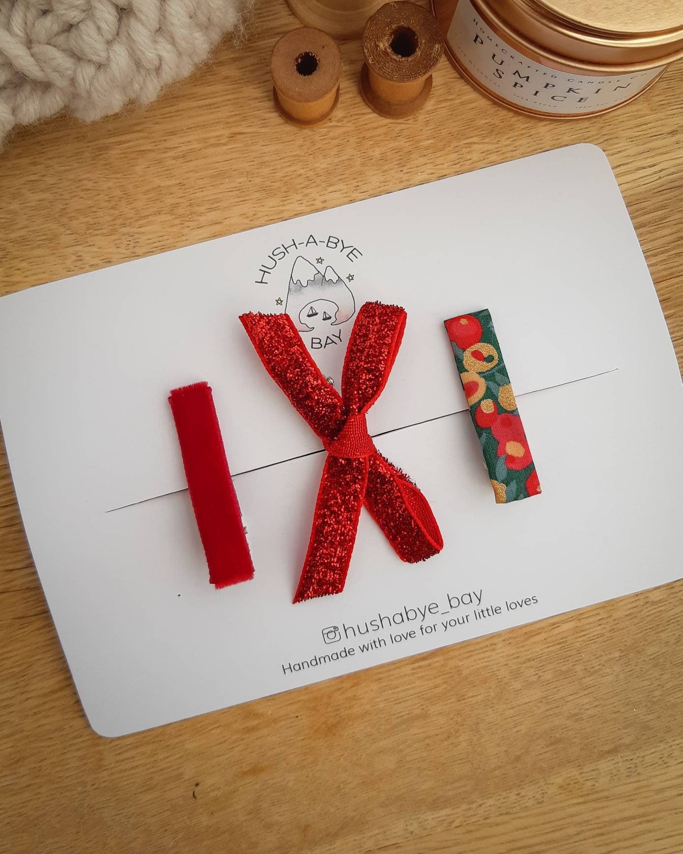 Christmas Bow, Red Glitter Bow, Christmas Hair Clips, Liberty Fringe Clips, Velvet Hair Clip, Toddler Bow, Baby Hair Bows, Stocking Gift
