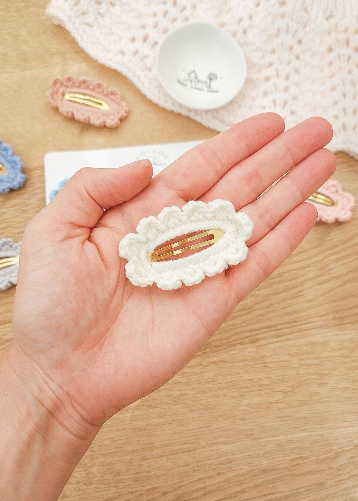Knitted Snap Clips