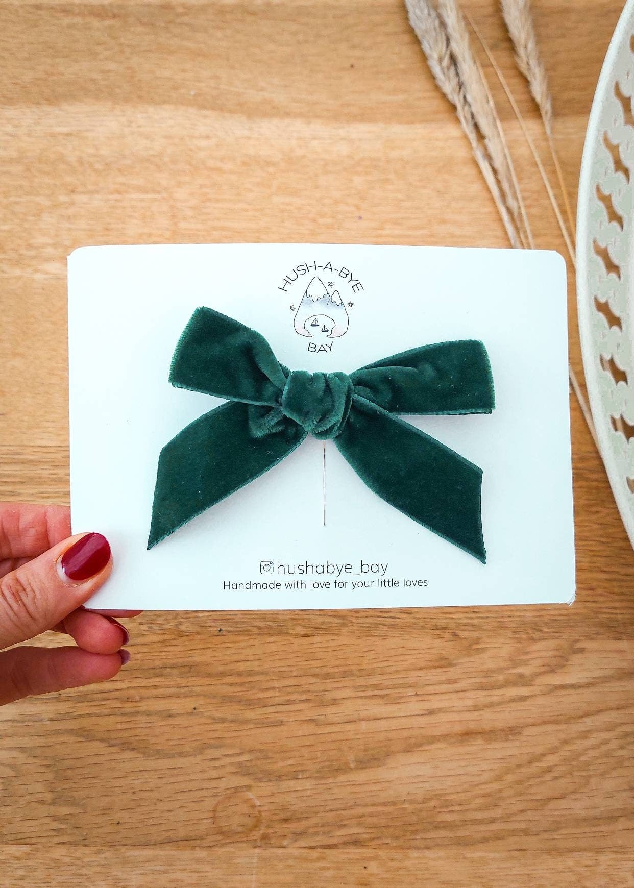 Christmas Velvet Hair Bows, Red Velvet Bows, Velvet Bows, Navy Bow, Baby Bows, Toddler Hair Bows, Girls Hair Bows, Bottle Green Hair Bows