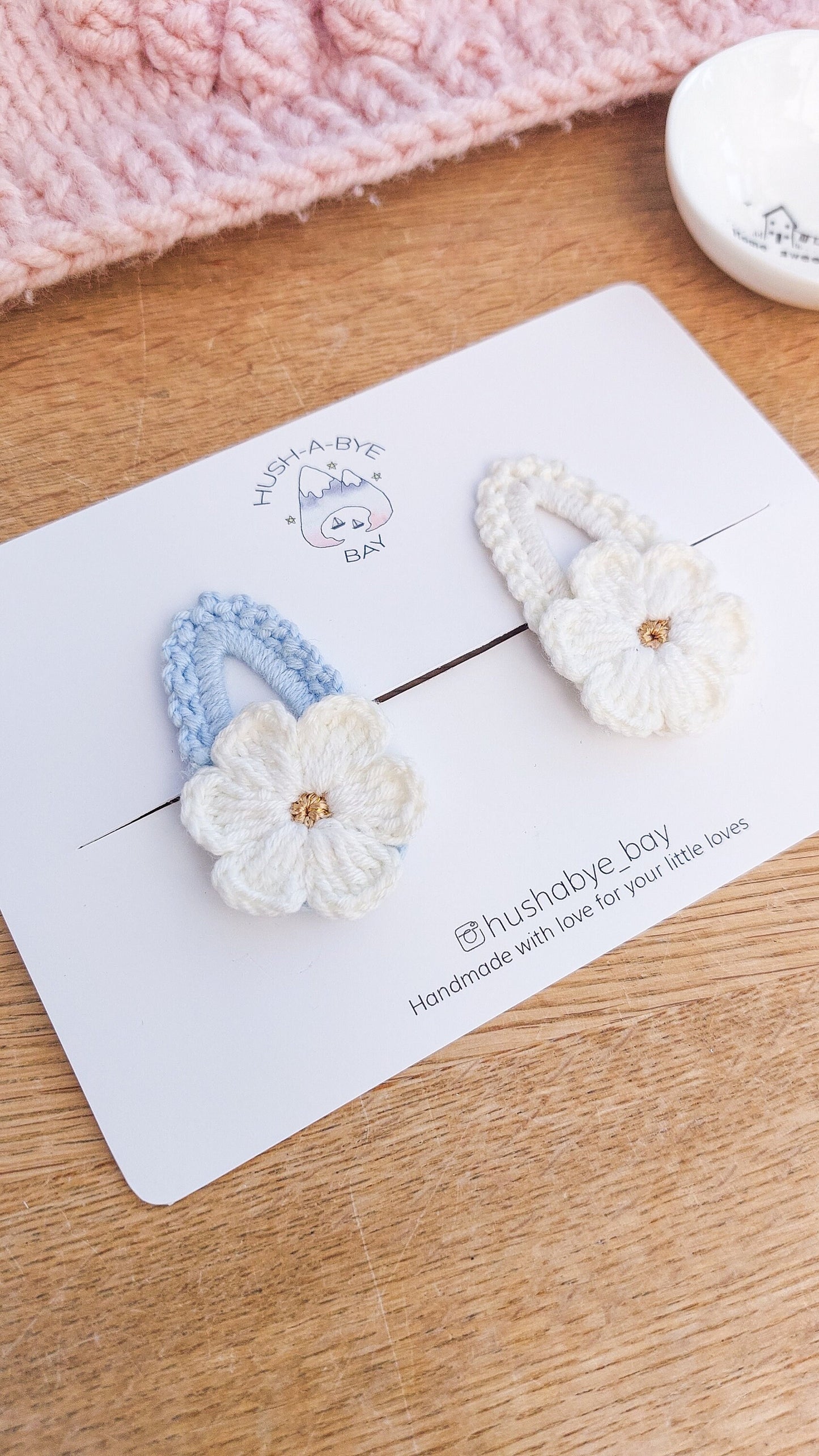 Flower Hair Clips, Knitted Hair Clips, Crochet Hair Clips, Girls Snap Clips, Toddler Hair Clips, Baby Hair Clips, Baby Snap Clips, Barrettes