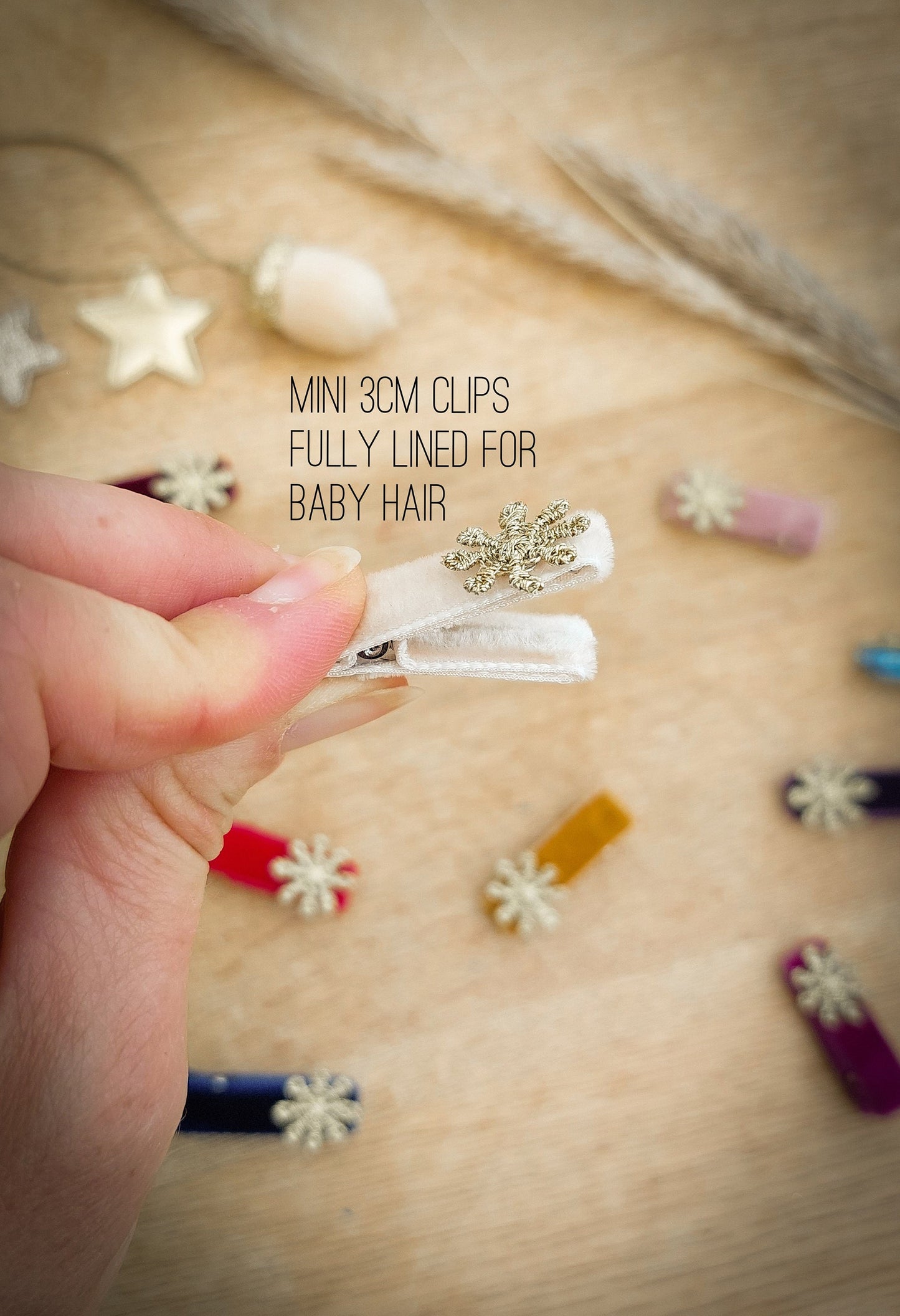 Star Hair Clips, Baby Hair Clips, Christmas Hair Clips, Velvet Hair Clips, Toddler Hair Clips, Baby Fringe Clip, Glitter Clips, Fully Lined