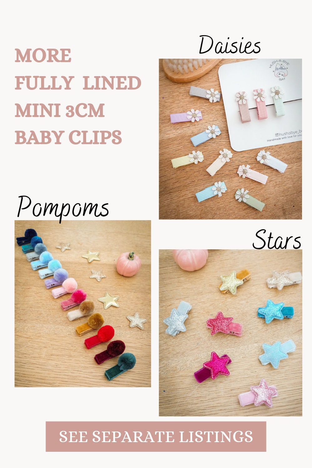 Star Hair Clips, Baby Hair Clips, Christmas Hair Clips, Velvet Hair Clips, Toddler Hair Clips, Baby Fringe Clip, Glitter Clips, Fully Lined