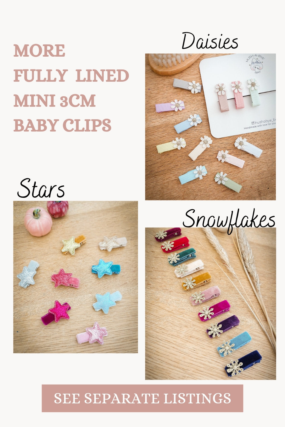 Pom Pom Hair Clips, Baby Hair Clips, Christmas Hair Clips, Velvet Hair Clips, Toddler Hair Clips, Baby Fringe Clip, Fully Lined Hair Clips