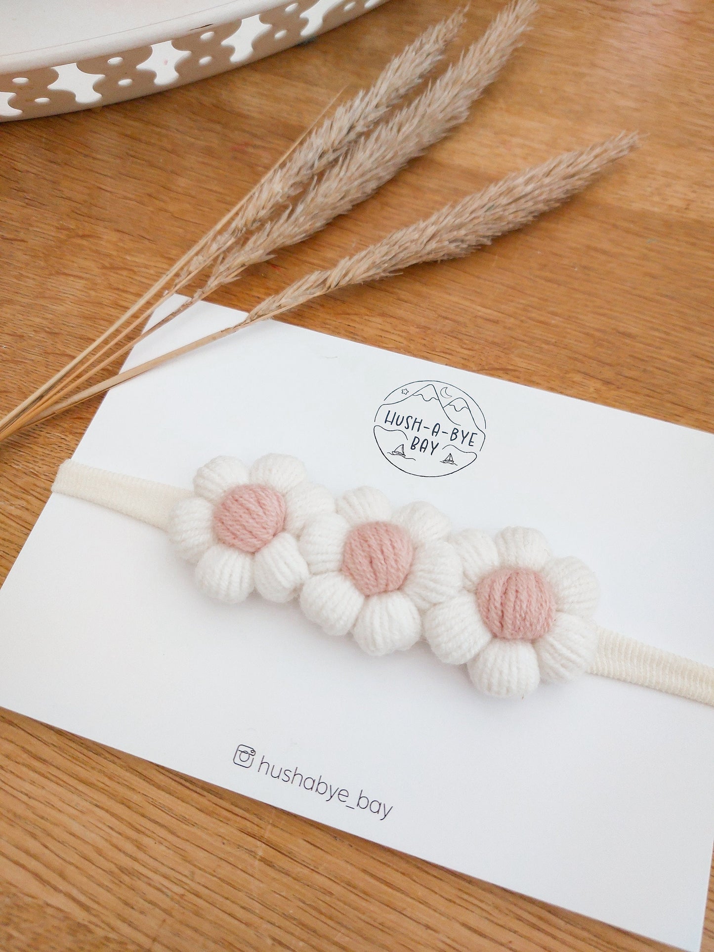 Flower Baby Headband, Newborn Headbands, Flower Crown, Toddler Headbands, Knitted Flower Headband, Baby Hair Accessories, Skinny Headbands