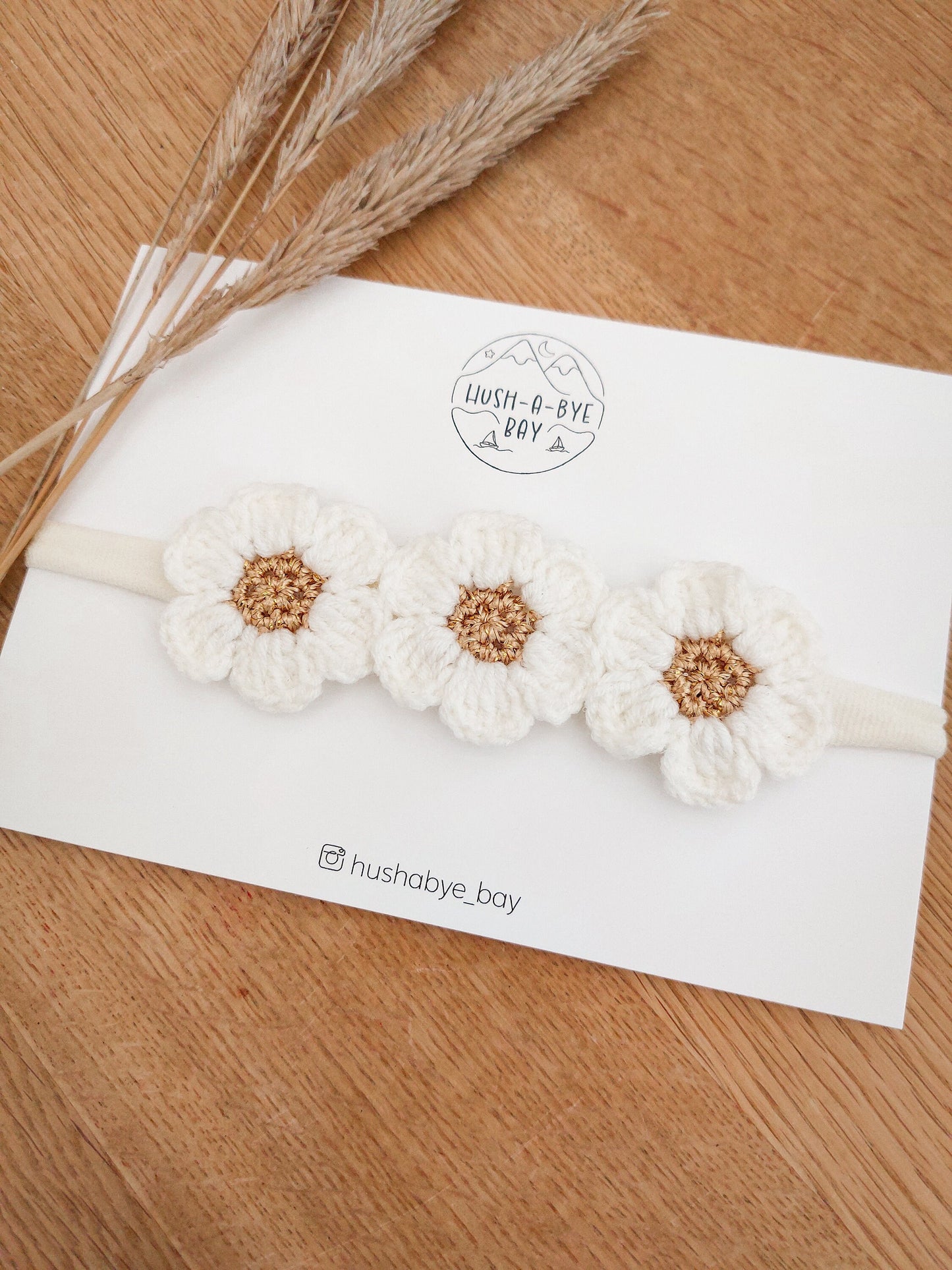Flower Baby Headband, Newborn Headbands, Flower Crown, Toddler Headbands, Knitted Flower Headband, Baby Hair Accessories, Skinny Headbands