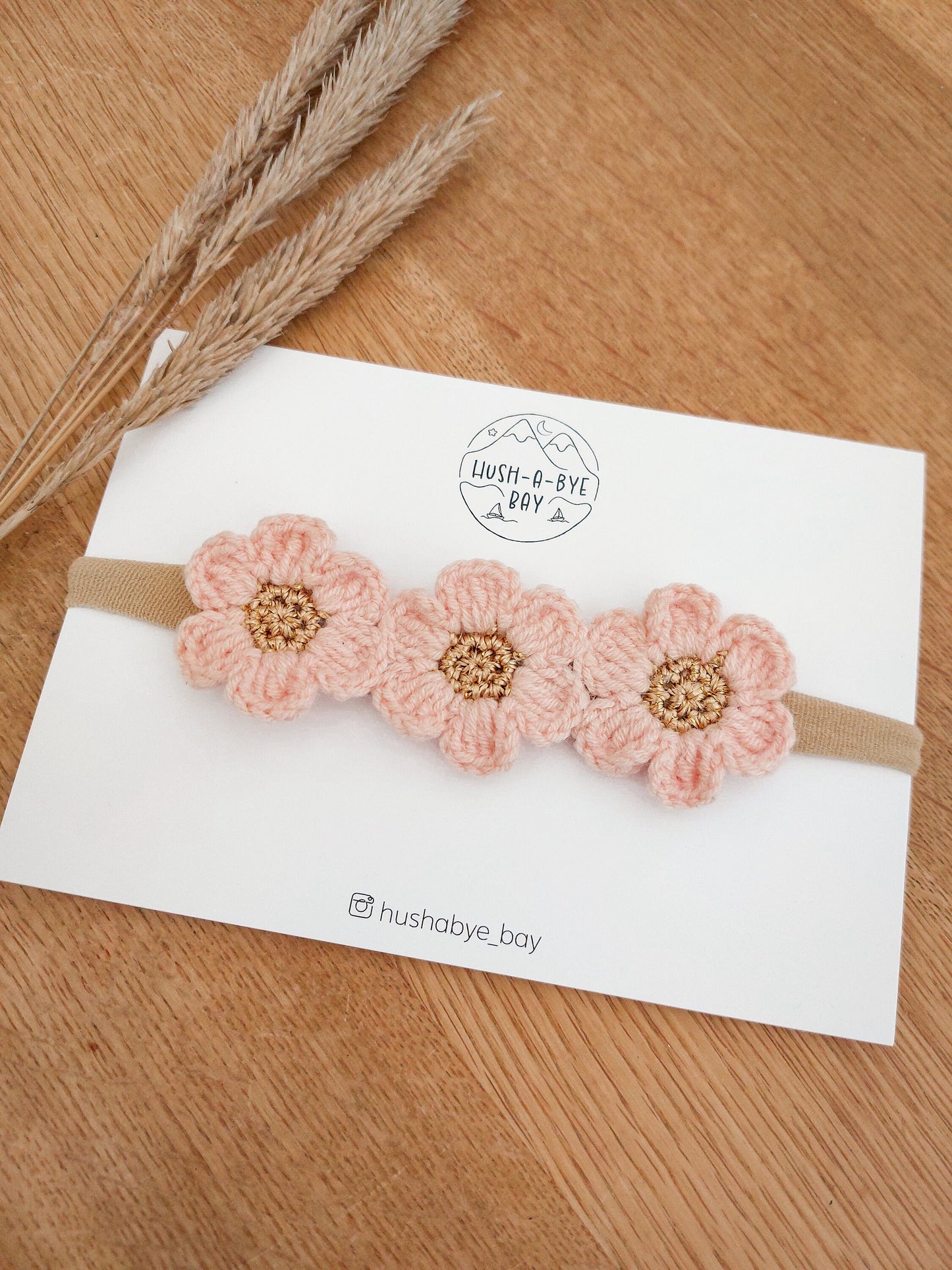 Flower Baby Headband, Newborn Headbands, Flower Crown, Toddler Headbands, Knitted Flower Headband, Baby Hair Accessories, Skinny Headbands