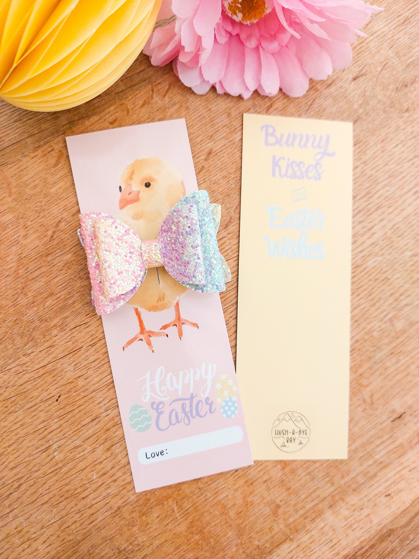 Easter Gift, Easter Basket Filler, Easter Hair Clip, Easter Bow, Girls Easter Gift, Easter Card, Bunny Gift, Easter Basket, Easter Present
