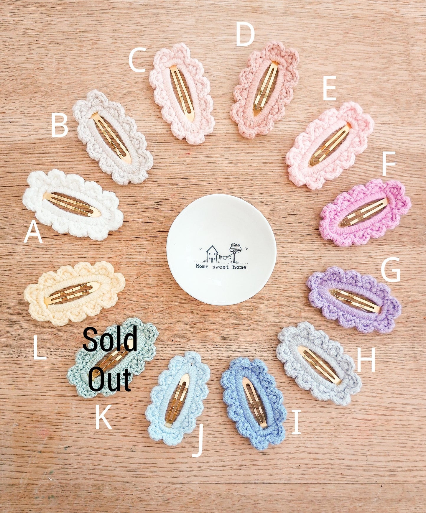 Knitted Snap Clips