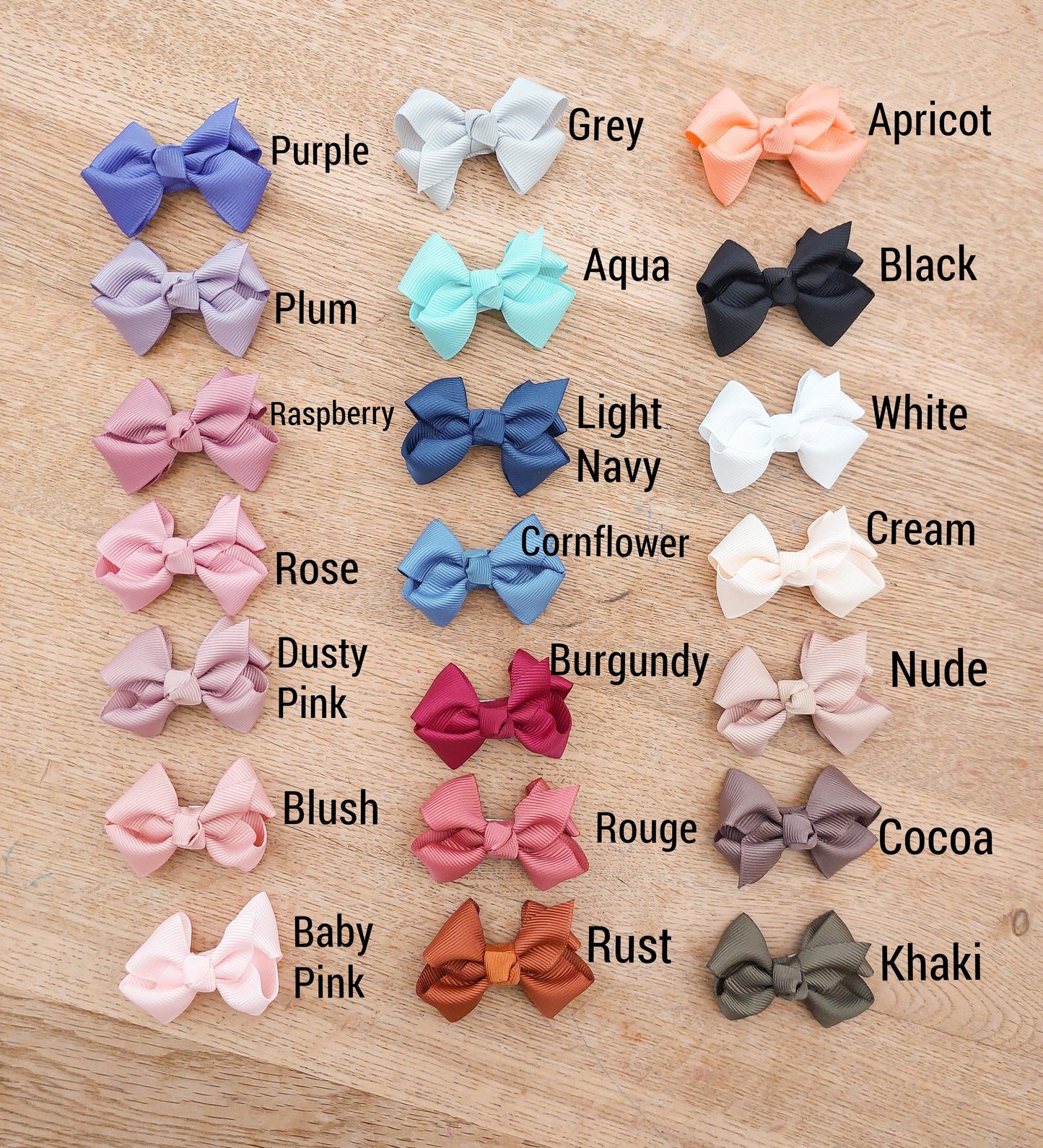 Baby Bows, Baby Hair Clips, Bow Snap Clips, Baby Fringe Clips, Medium Bows, First Hair Bows, Toddler Hair Clips, Gentle Hair Clips