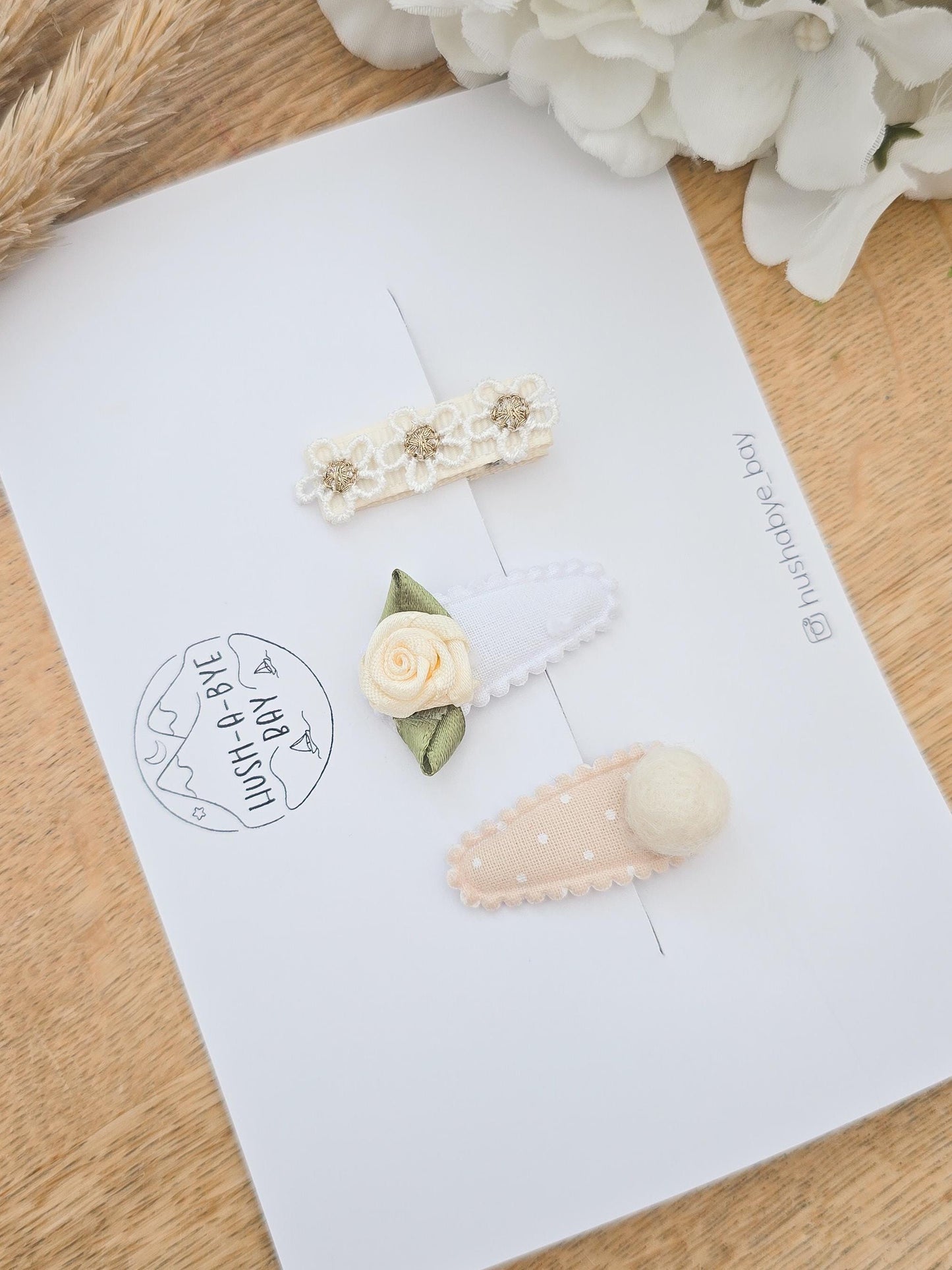 Tiny Baby Hair Clips, Baby Hair Clips, Mini Baby Fringe Clips, Tiny Hair Clips, Toddler Clips, Gentle Clips, Mini Snap Clips, Pom Pom Clips