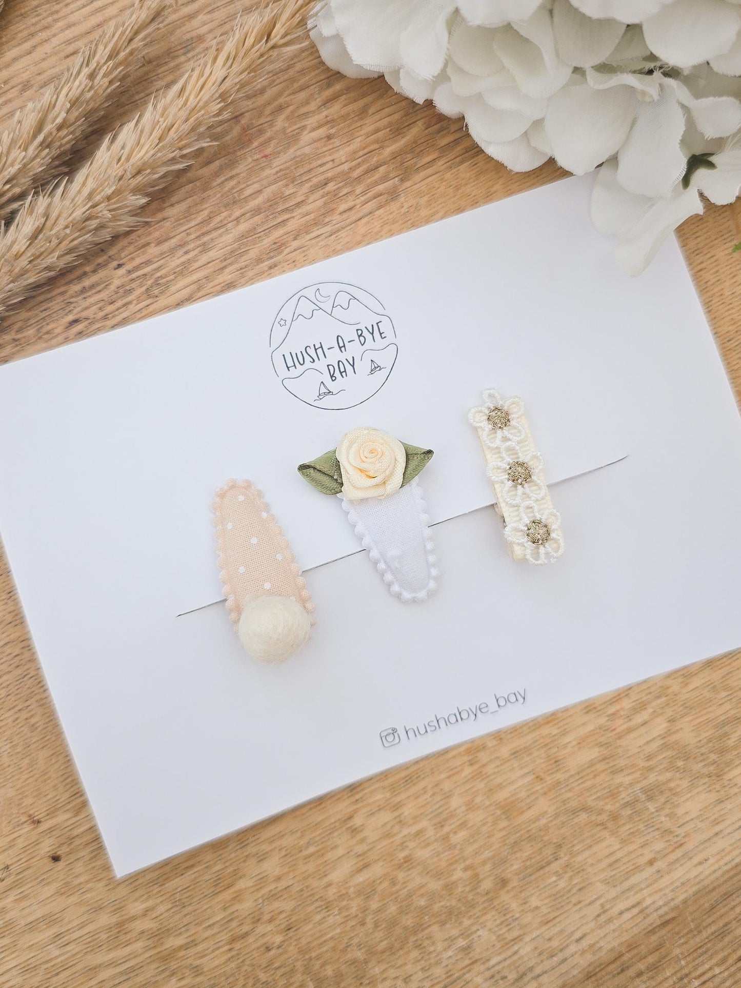 Tiny Baby Hair Clips, Baby Hair Clips, Mini Baby Fringe Clips, Tiny Hair Clips, Toddler Clips, Gentle Clips, Mini Snap Clips, Pom Pom Clips