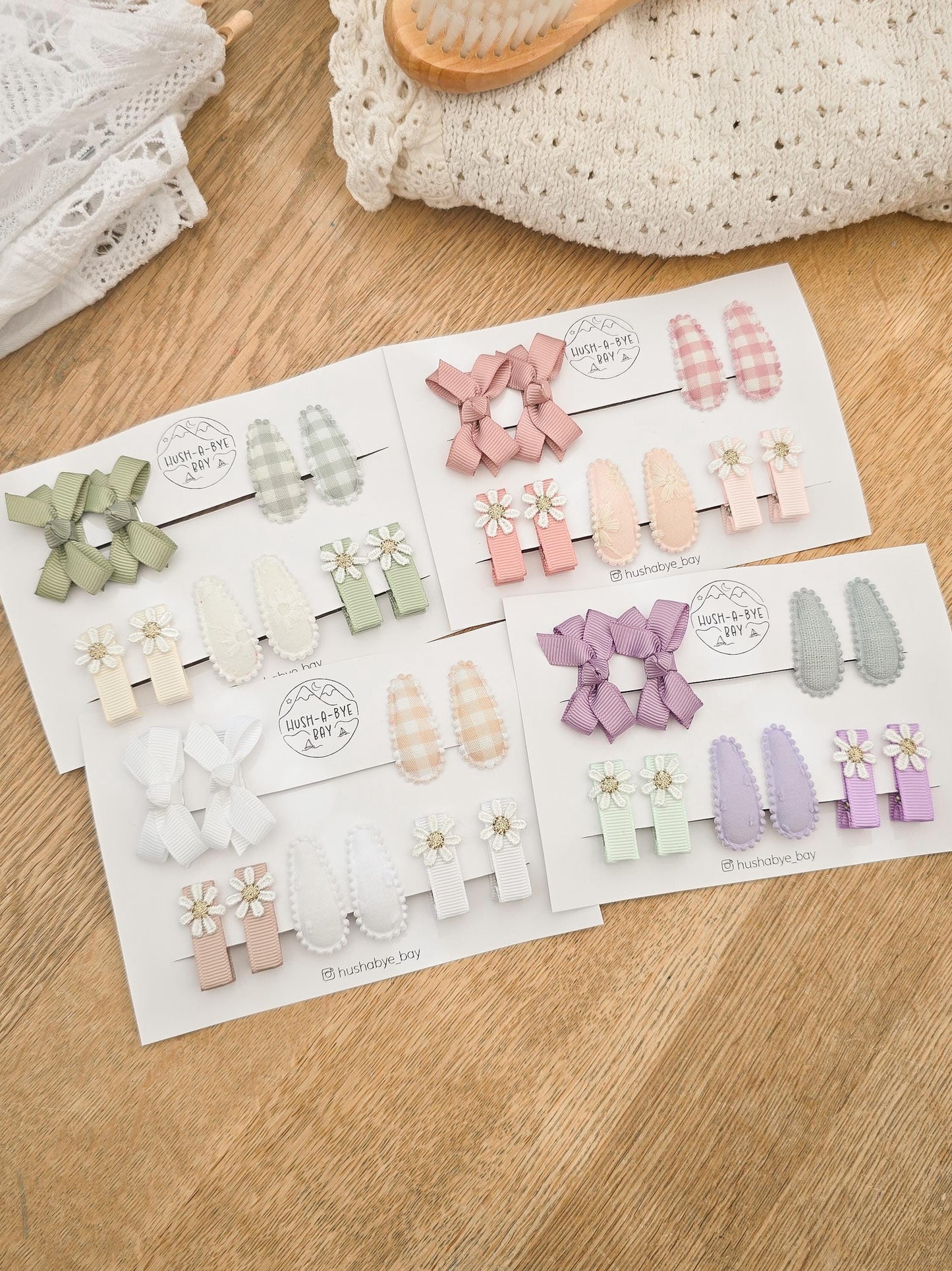 Baby First Hair Clips, Baby Hair Clips, Pigtail Clips, Baby Fringe Clips, Tiny Hair Clips, Toddler Clips, Gentle Clips, Hair Clip Set