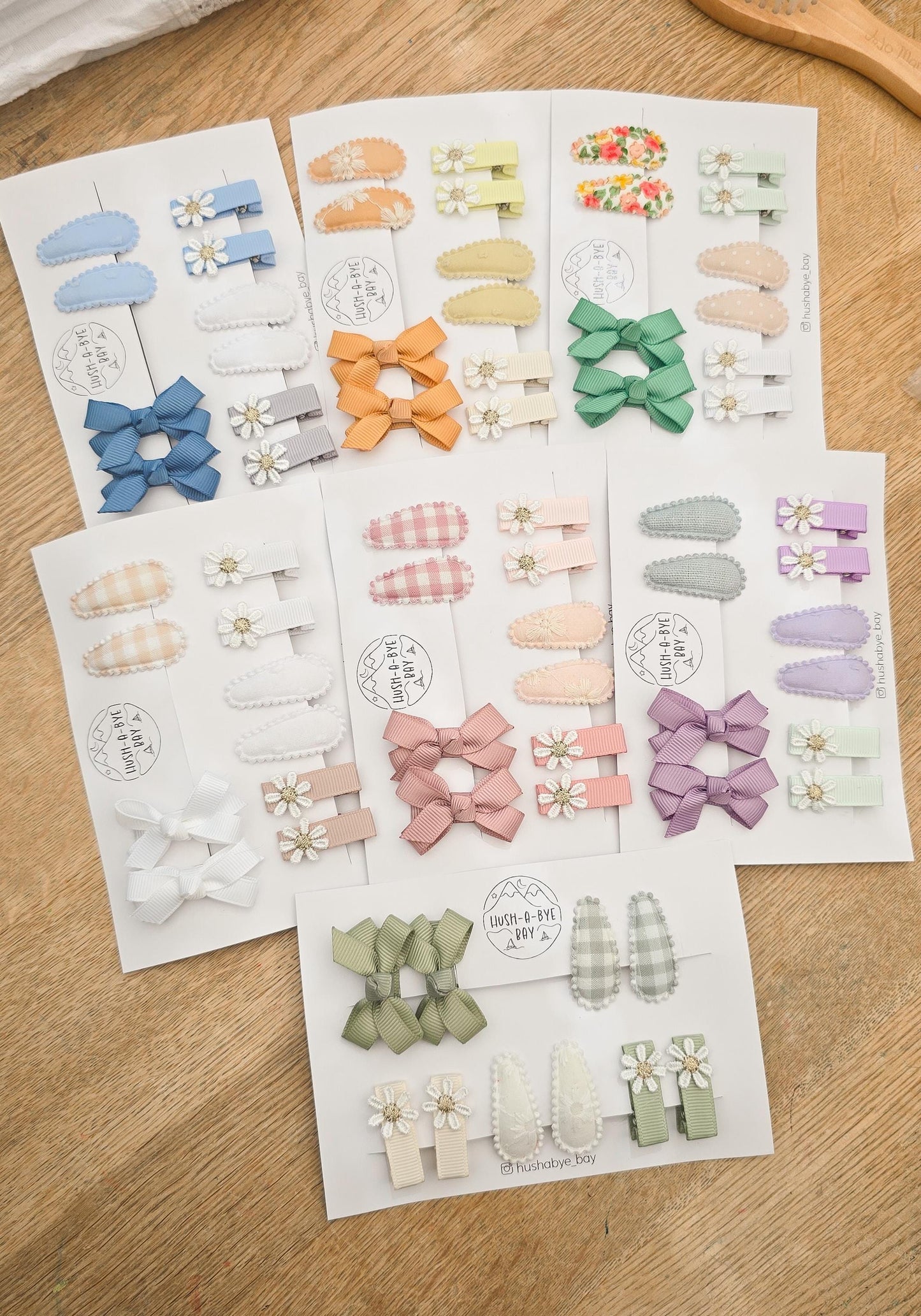 Baby First Hair Clips, Baby Hair Clips, Pigtail Clips, Baby Fringe Clips, Tiny Hair Clips, Toddler Clips, Gentle Clips, Hair Clip Set