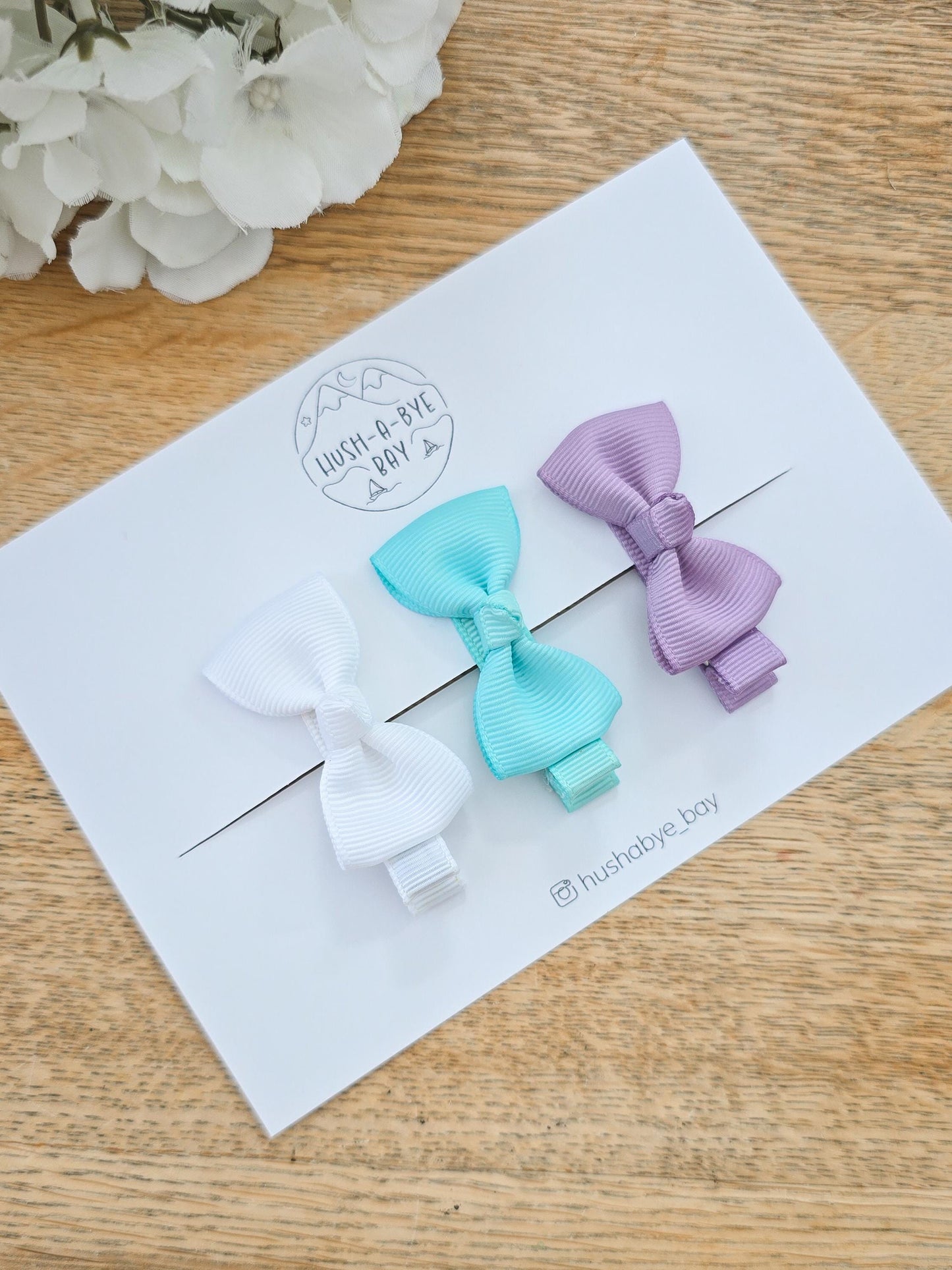 Fully Lined Baby Bows