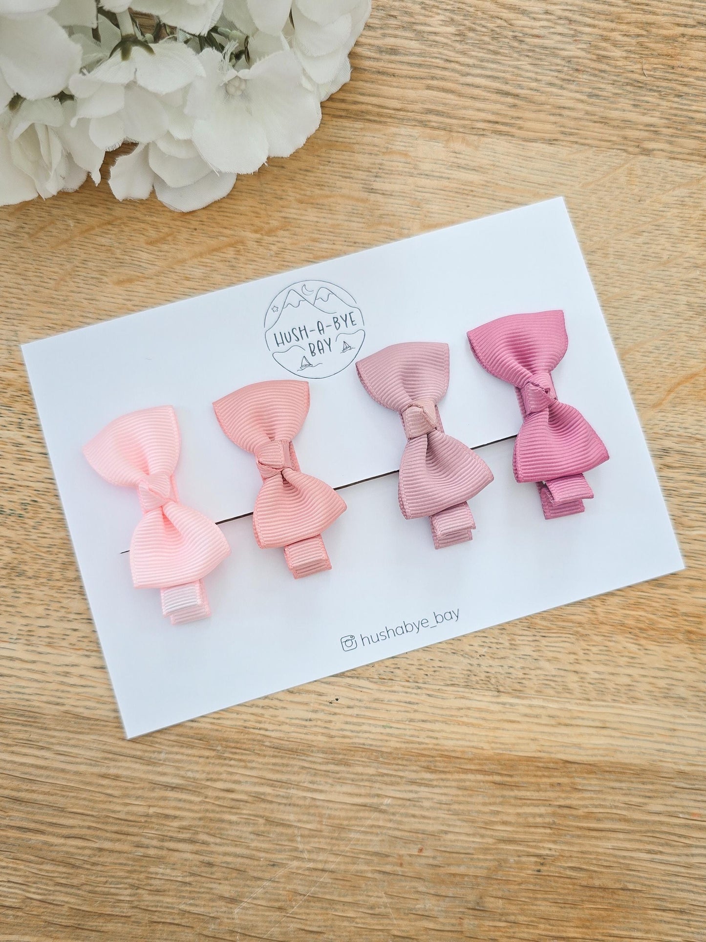 Fully Lined Baby Bows