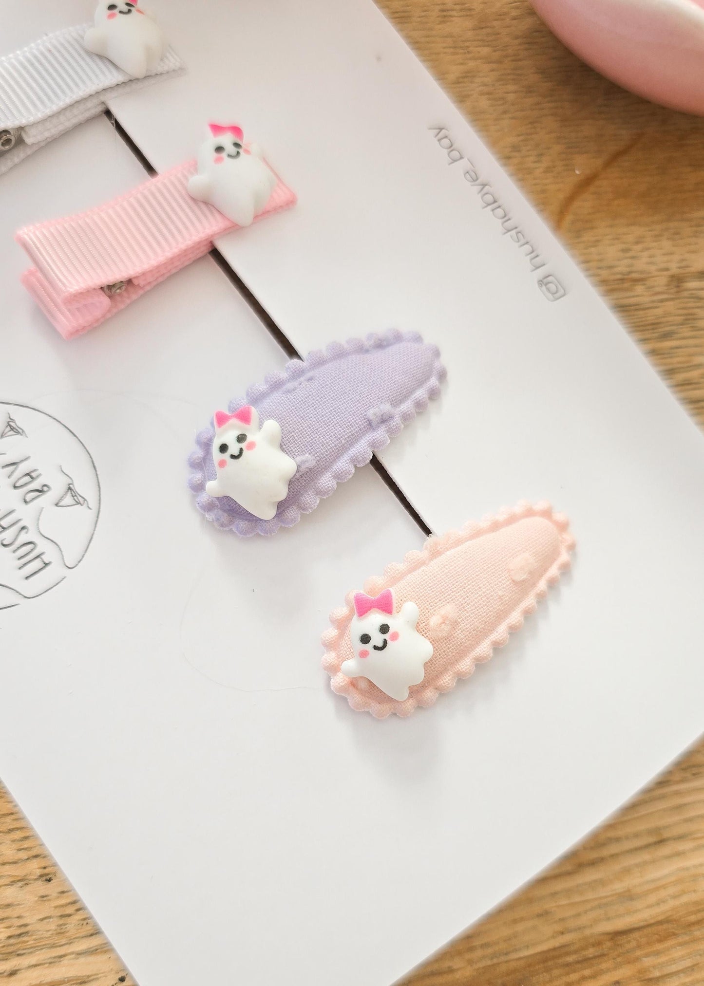 Cute Ghost Hair Clips, Halloween Hair Clips, Baby Hair Clips, Cute Halloween Hair Accessories, Halloween Clips For Babies, Toddler Hair Clip