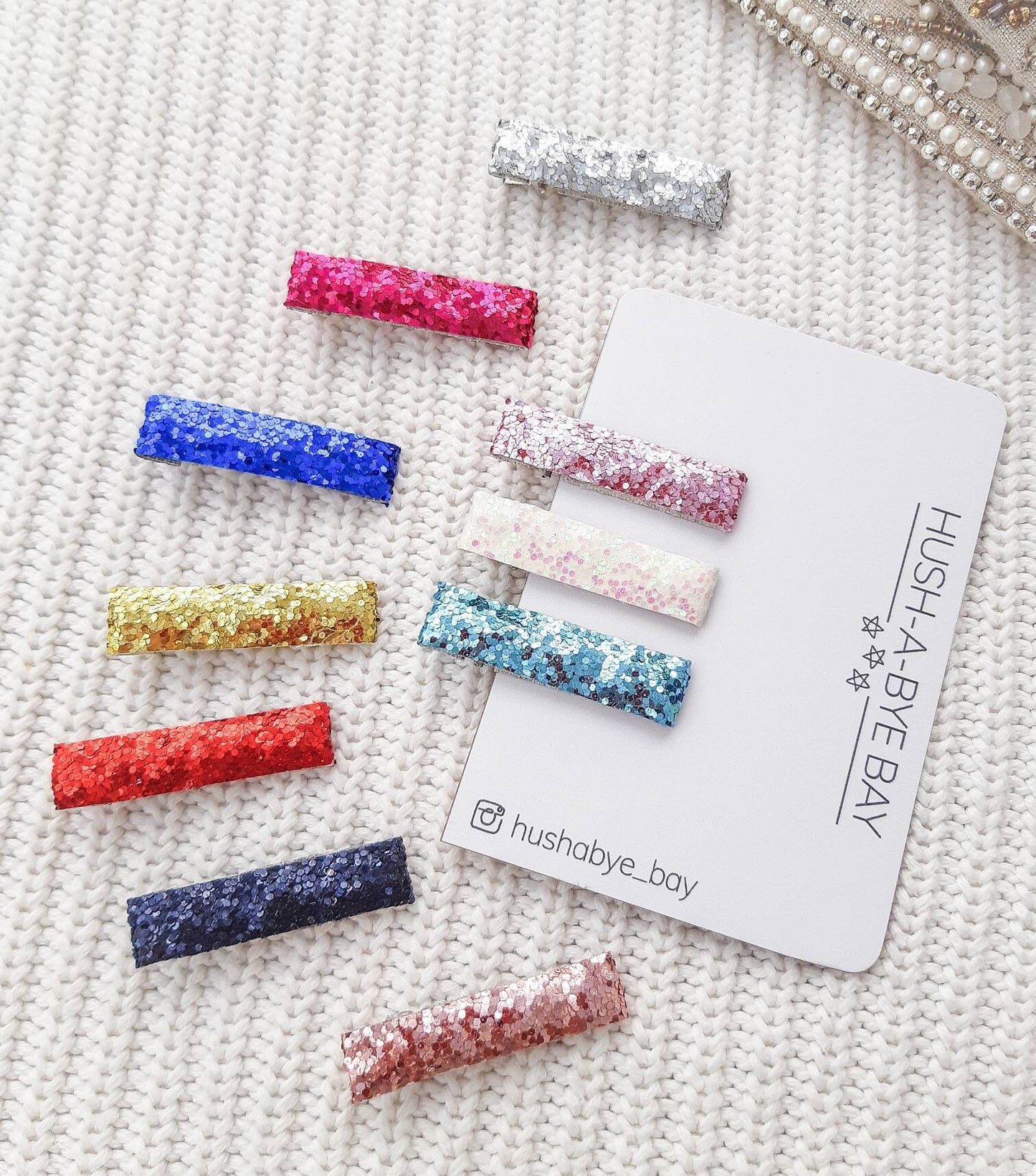 Glitter Hair Clips, Fringe Clips, Toddler Hair Clips, Baby Hair Clips, Sparkly Hair Clips, Hair Clip Set, Party Hair Clips, Christmas Gift