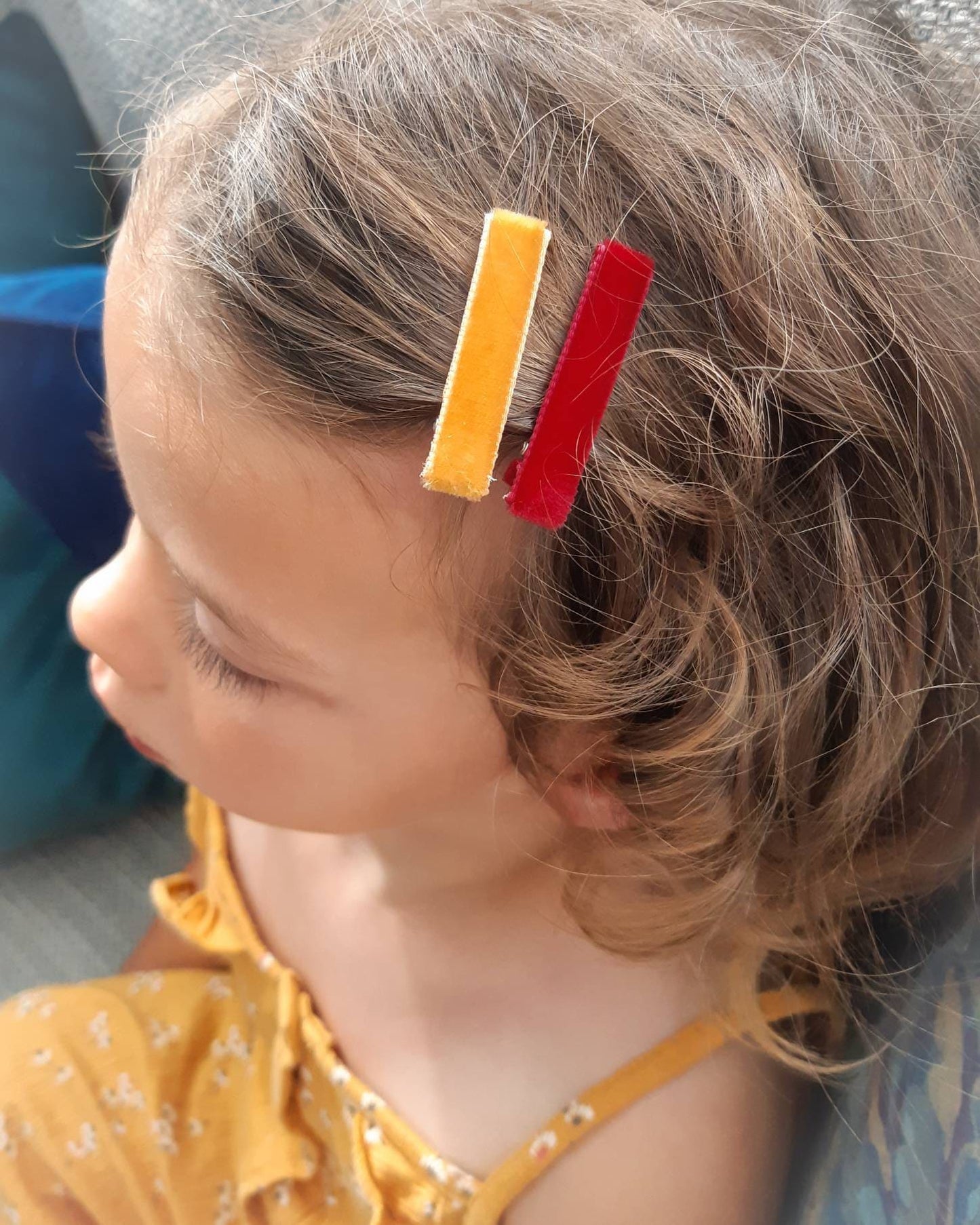 Velvet Hair Clips, Autumn Fringe Clips, Toddler Hair Clips, Baby Hair Clips, Hair Clip Set, Winter Hair Clips, Christmas, Barrettes