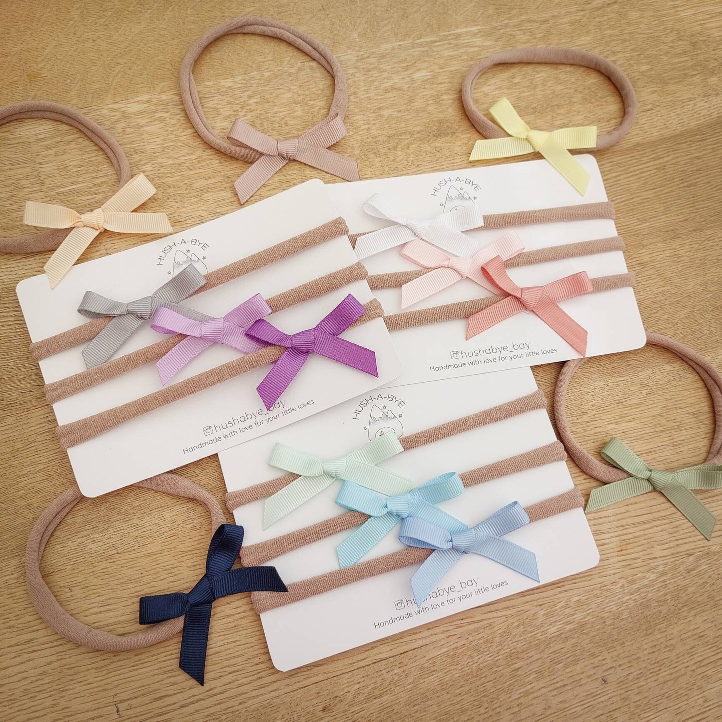Baby Bow Headband, Newborn Bows, Newborn Headband, Baby Bows, Baby Headband, Soft Nylon Headband, Baby Hair Accessories, Baby Hair Bows