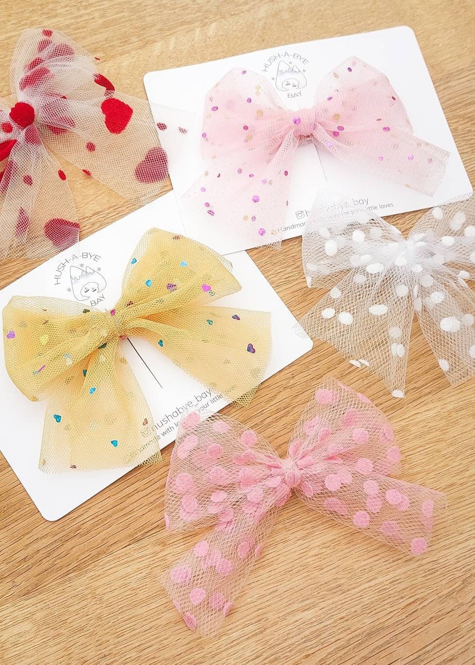 Girls Hair Bows, Tulle Bow, Baby Hair Bows, Party Bows, Sparkly Bow, Net Bows, Toddler Hair Bows, Christening Bows, Big Bows, Flower Girl