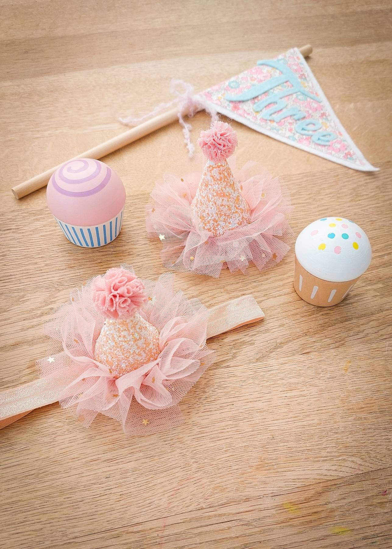 Party Hat, Baby Party Hat, 1st Party Hat, Toddler Party Hat, Birthday Party Hat, Party Crown, Glitter Party Hat, Pom Pom Party Hat