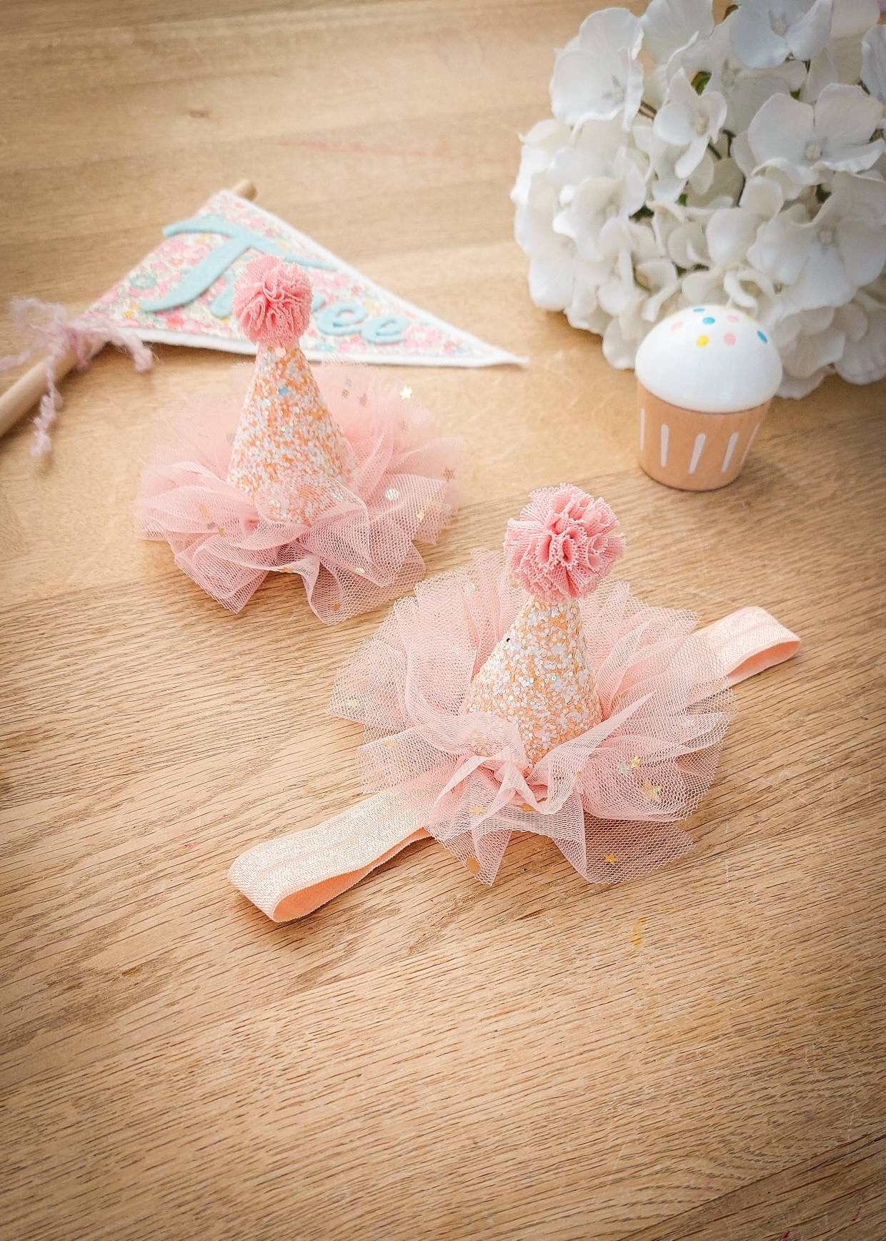 Party Hat, Baby Party Hat, 1st Party Hat, Toddler Party Hat, Birthday Party Hat, Party Crown, Glitter Party Hat, Pom Pom Party Hat