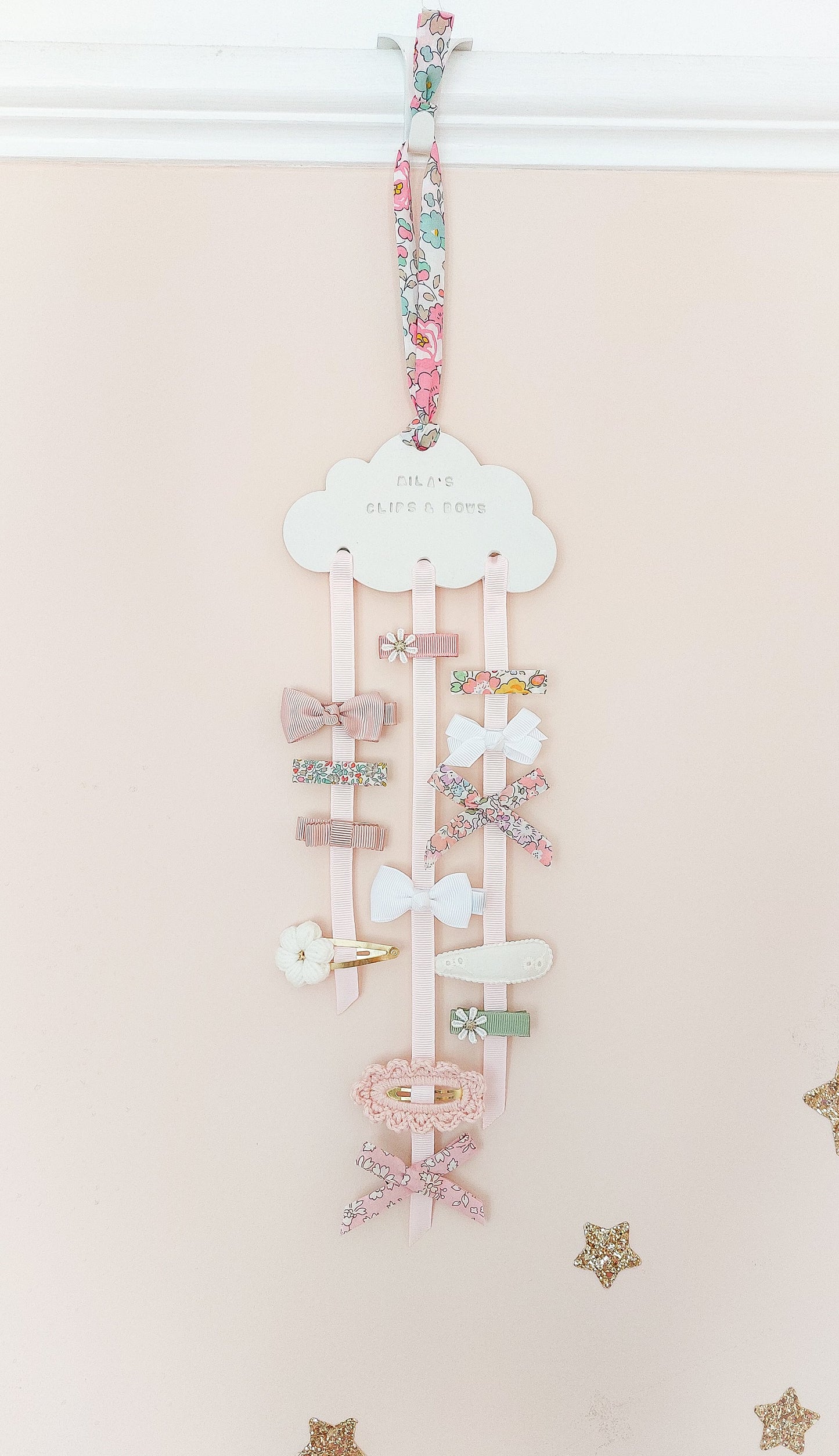 Bow Holder, Hair Clip Holder, Hair Accessory Tidy, Hair Clip Wall Hanger, Hair Clip Hanger, Bow Hanger, Girls Bow Organiser, Clip Storage