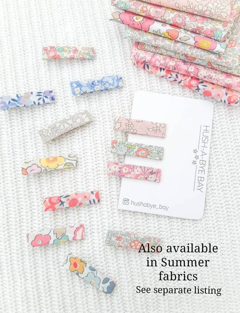 Liberty Hair Clips - Winter