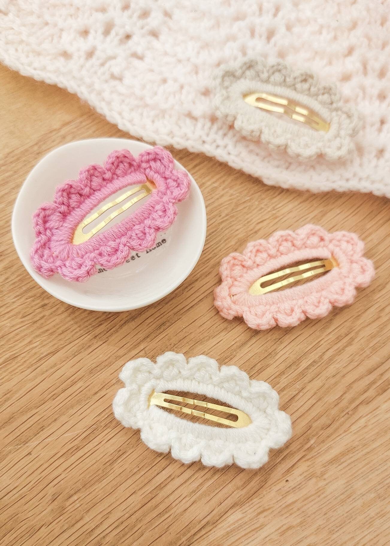 Knitted Snap Clips