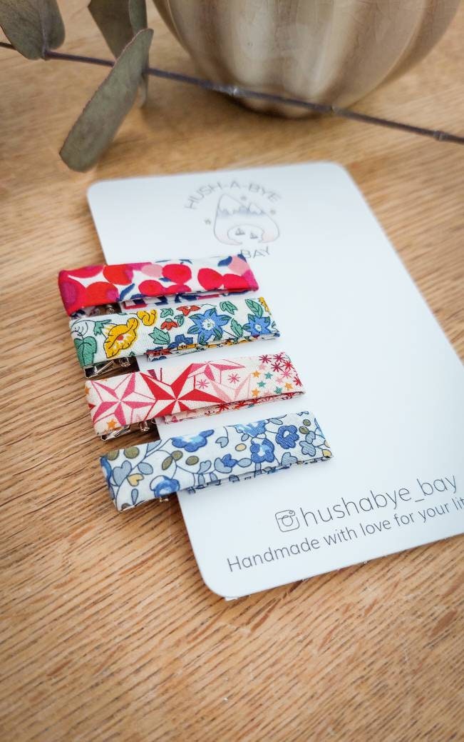 Liberty Hair Clips - Winter