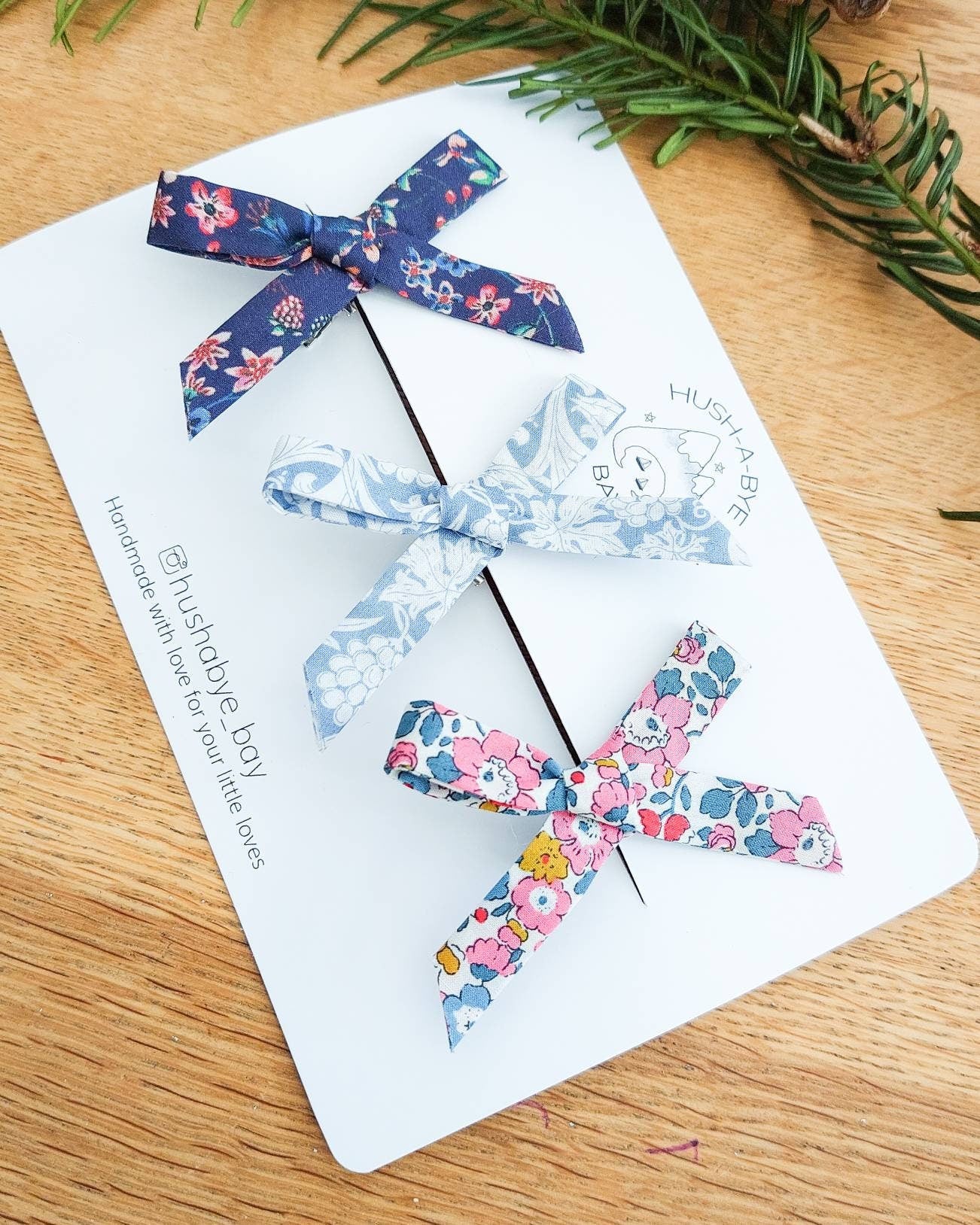 Liberty Petite Bows - Winter