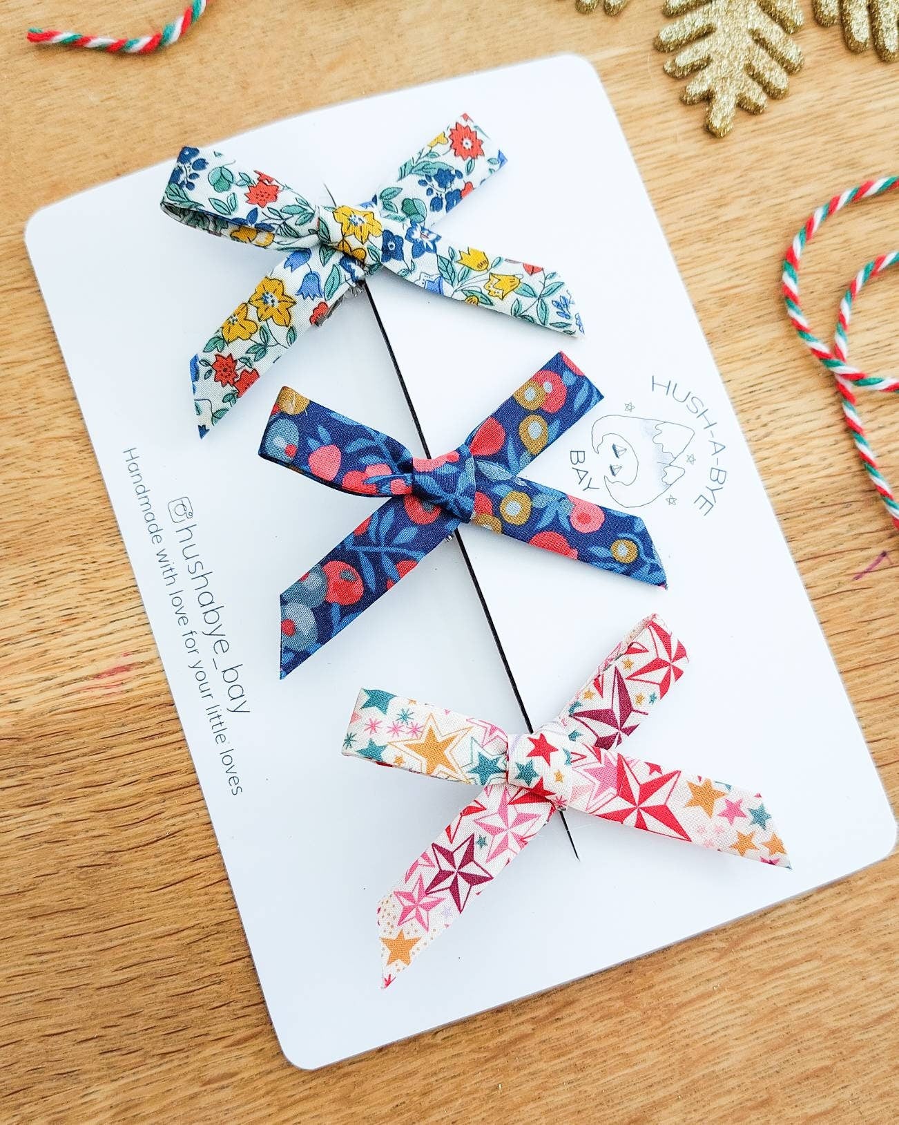Liberty Petite Bows - Winter