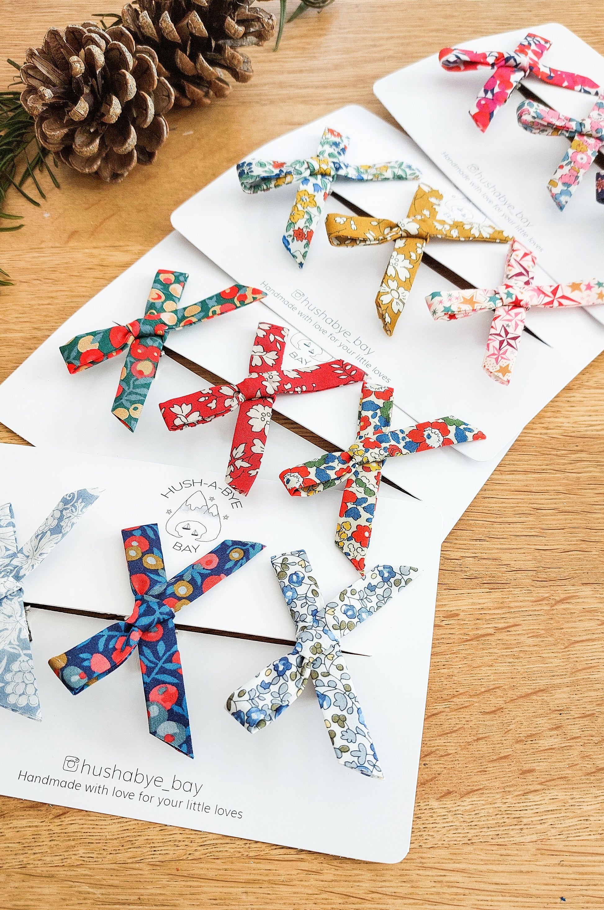 Liberty Petite Bows - Winter
