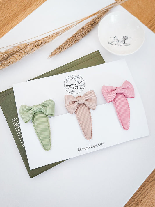 Girls Snap Clips, Baby Hair Clips, Bow Snap Clips, Baby Fringe Clips, Baby Snap Clips, Toddler Hair Clips, Gentle Hair Clips, Girls Bows