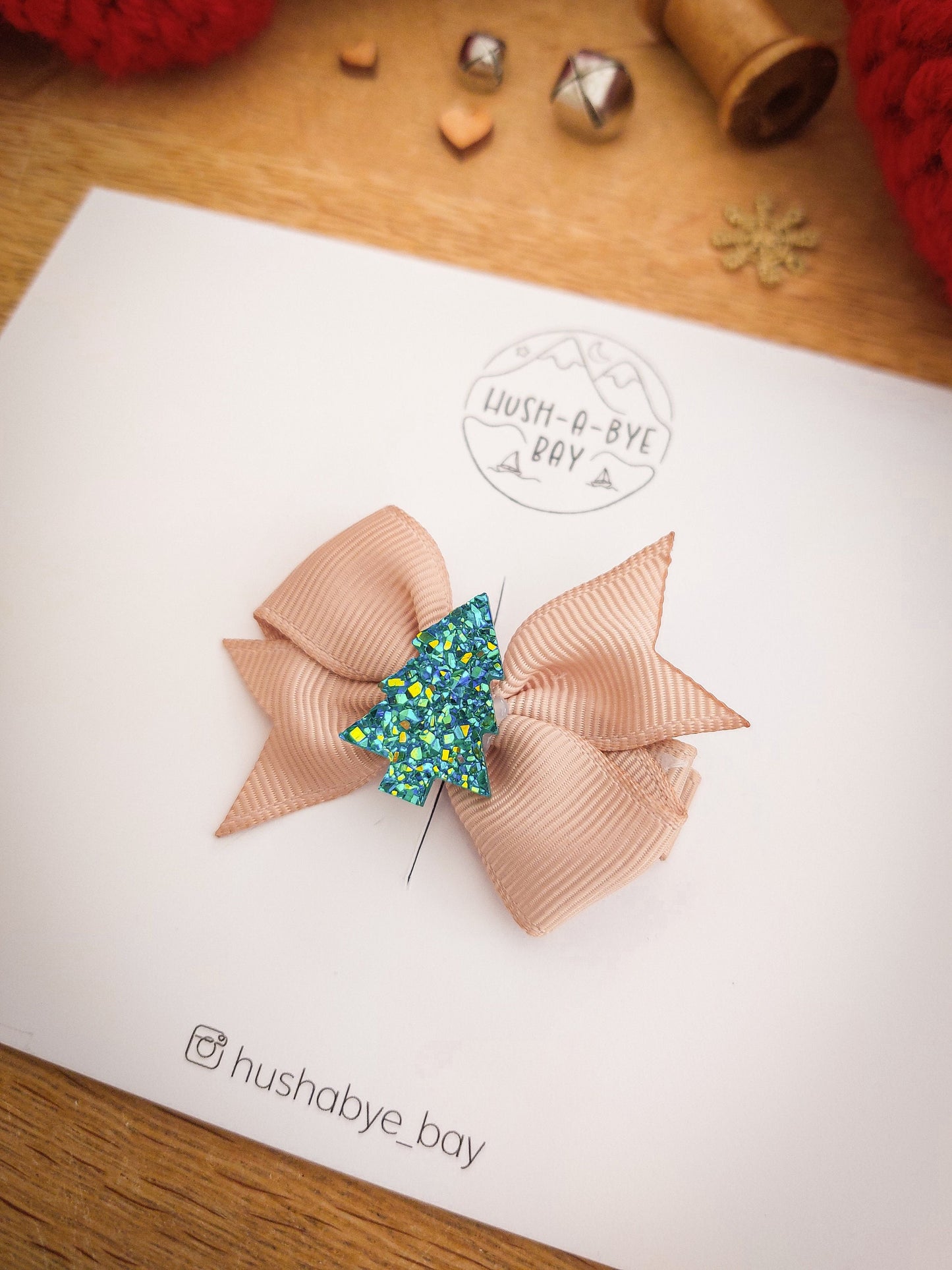 Christmas Hair Bows, Festive Hair Clips, Sparkly Bow, Christmas Hair Accessories, Toddler Bows, Baby Hair Clips, Stocking Filler Gift, Lined