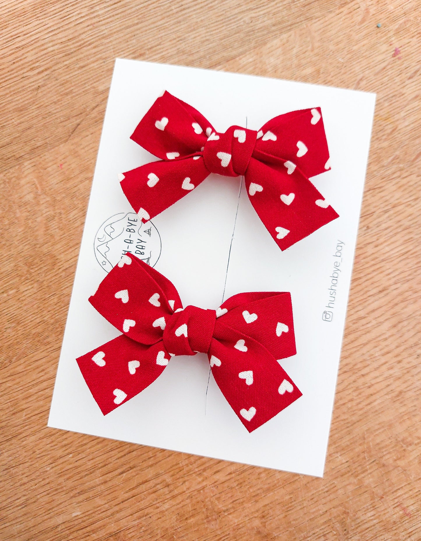 Valentines Bow, Valentines Hair Clip, Valentines gift for girls, Red Heart Hair Bow, Red Bow, Toddler Hair Clips, Baby Hair Clips, Baby Bow