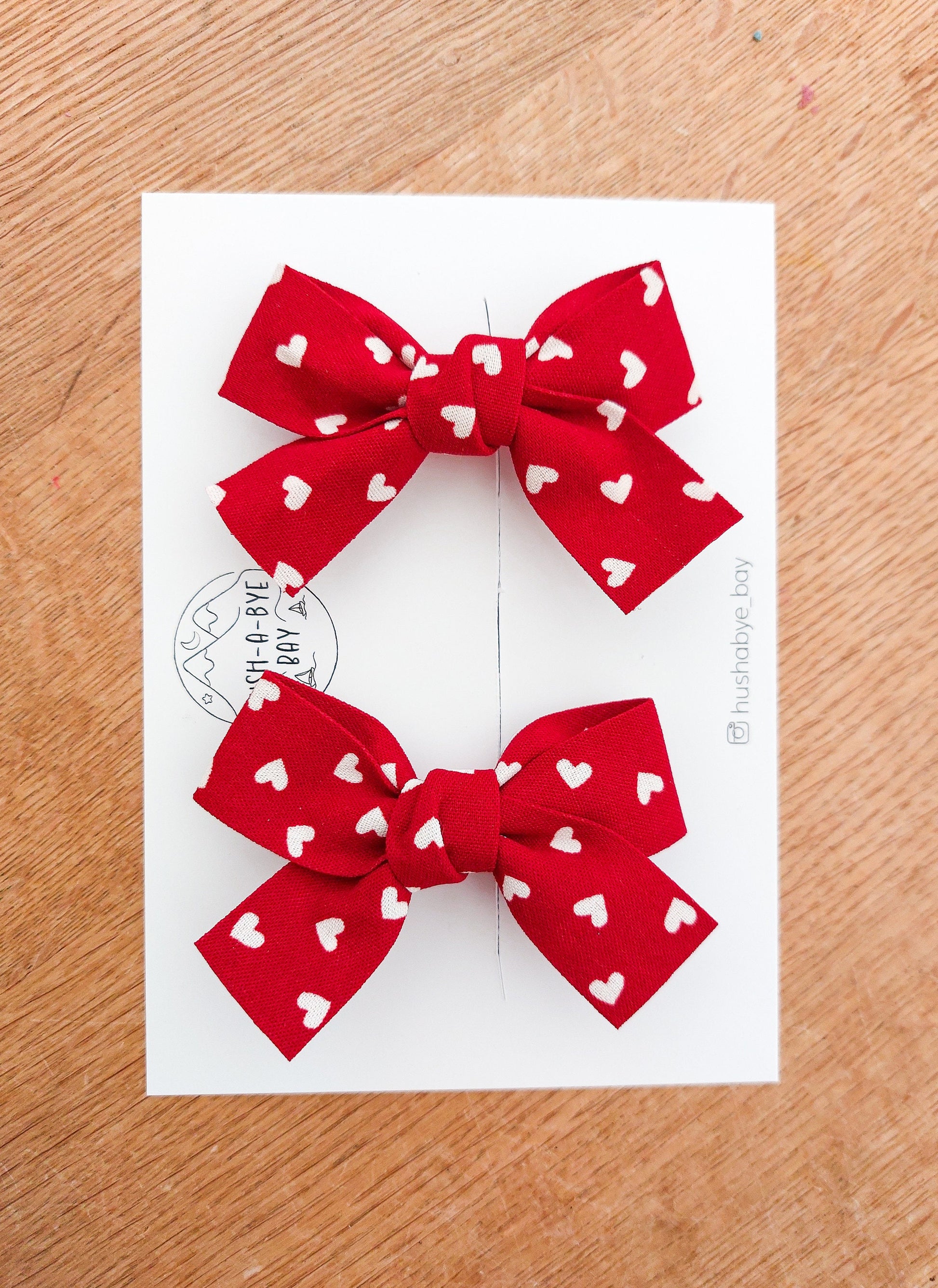 Valentines Bow, Valentines Hair Clip, Valentines gift for girls, Red Heart Hair Bow, Red Bow, Toddler Hair Clips, Baby Hair Clips, Baby Bow