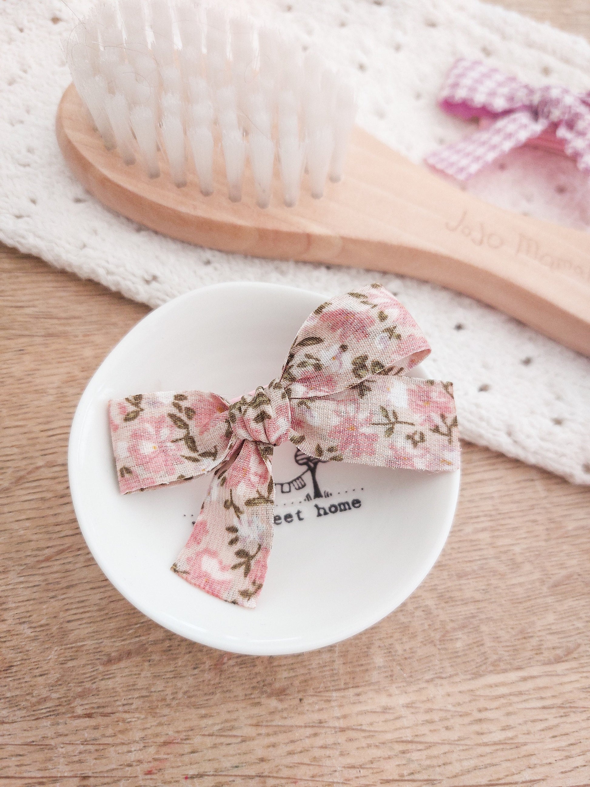 Baby Bows, Baby Hair Clips, Fully Lined Bows, Pink Bows, Toddler Bows, Toddler Hair Clips, Gentle Hair Clips, Fully Lined Clips, Small Bows