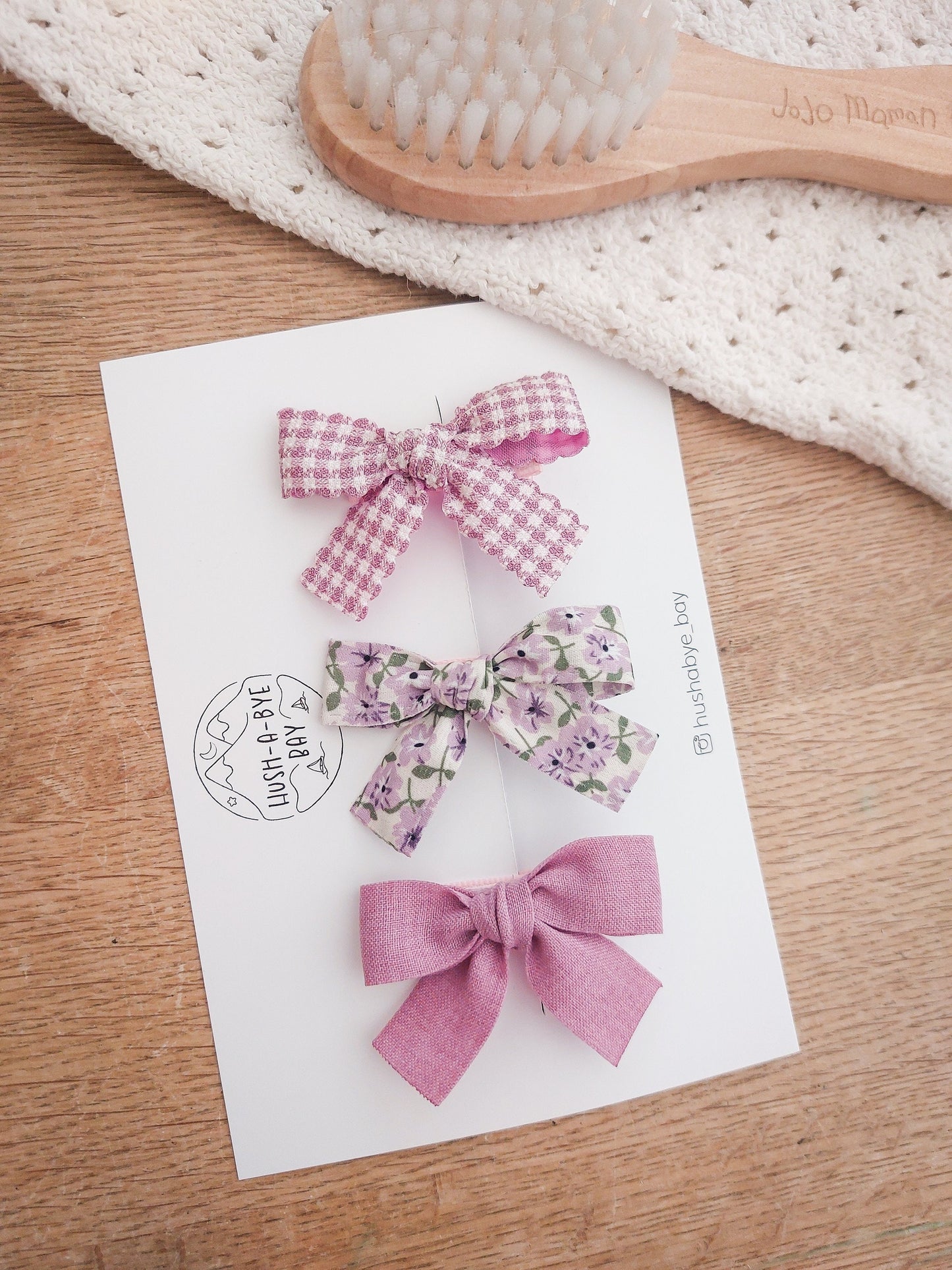 Baby Bows, Baby Hair Clips, Fully Lined Bows, Pink Bows, Toddler Bows, Toddler Hair Clips, Gentle Hair Clips, Fully Lined Clips, Small Bows