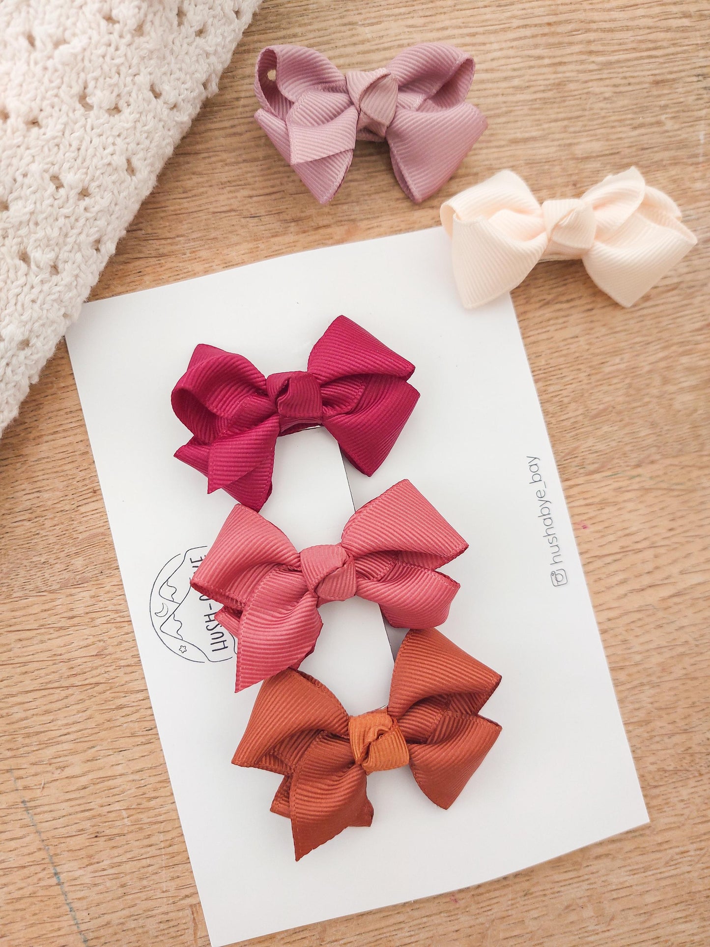 Baby Bows, Baby Hair Clips, Bow Snap Clips, Baby Fringe Clips, Medium Bows, First Hair Bows, Toddler Hair Clips, Gentle Hair Clips