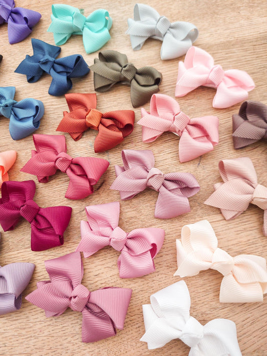 Baby Bows snap clips