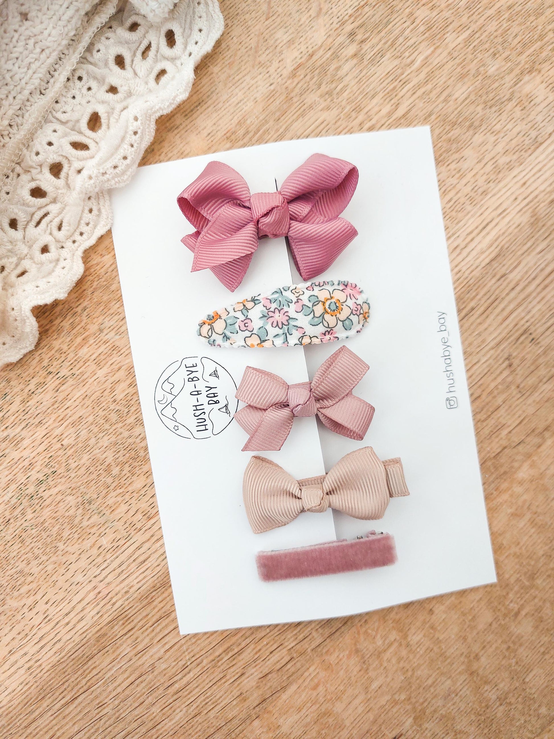 Girls Hair Clip Set, Baby Hair Clips, Baby Fringe Clips, Baby Bows, Snap Clips, Toddler Hair Clips, Gentle Clips, Gift for Little Girls