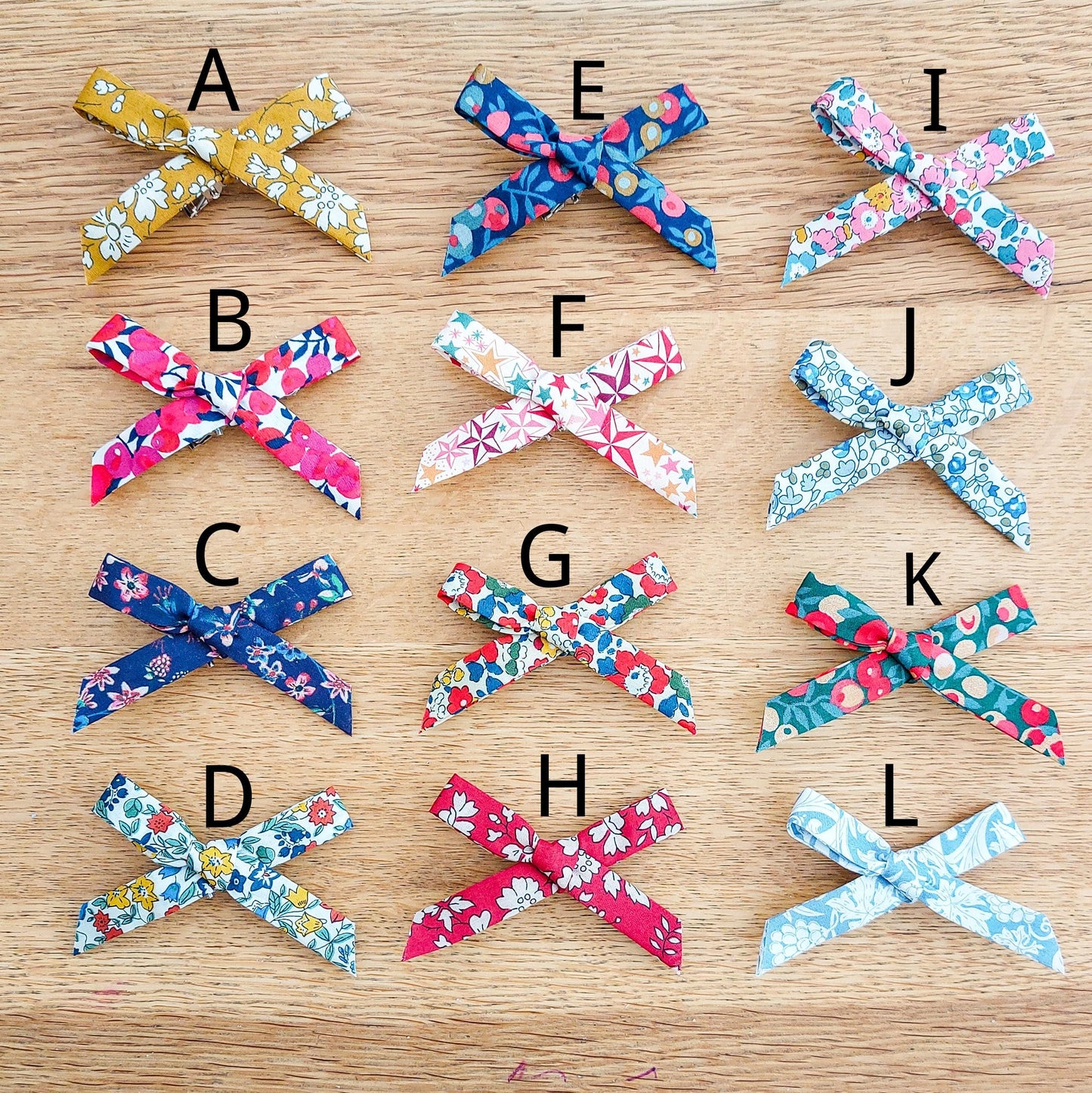 Liberty Petite Bows - Winter