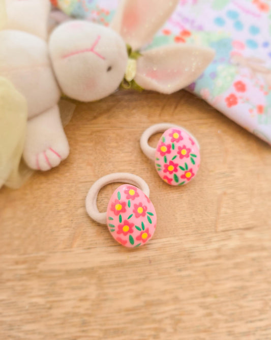 Easter Hair Bobbles, Baby Hair Ties, Easter Egg Hair Bands, Easter gift for baby, Easter Hair Accessories, Easter Baby Hair Ties