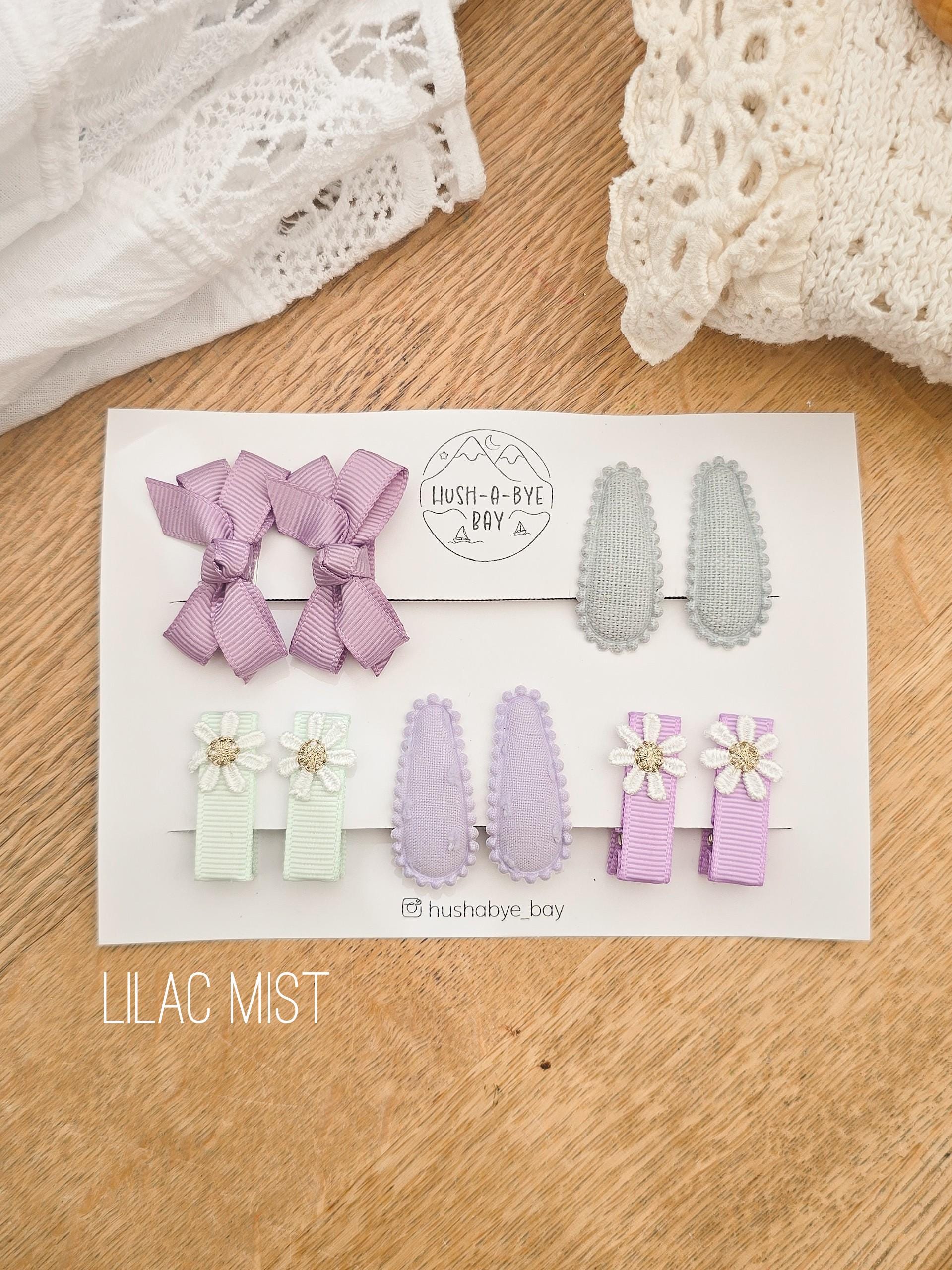 Baby First Hair Clips, Baby Hair Clips, Pigtail Clips, Baby Fringe Clips, Tiny Hair Clips, Toddler Clips, Gentle Clips, Hair Clip Set