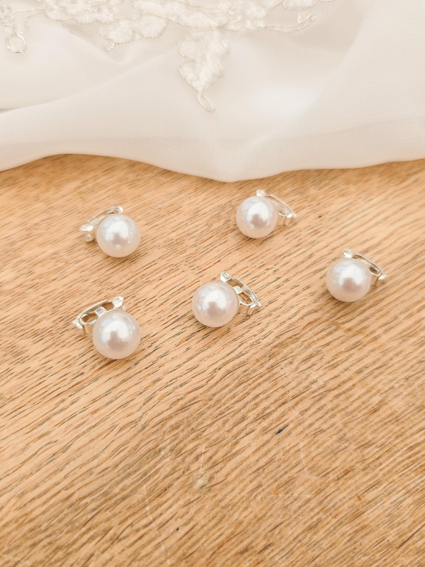 Flower Girl Hair Clips, Christening Hair Clips, Baptism Hair Clips, Flower Girl Hair Accessories, Pearl Hair Clips, Sparkly Hair Clips
