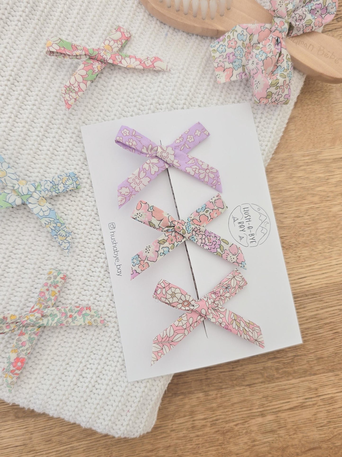 Liberty Petite Bows - Spring