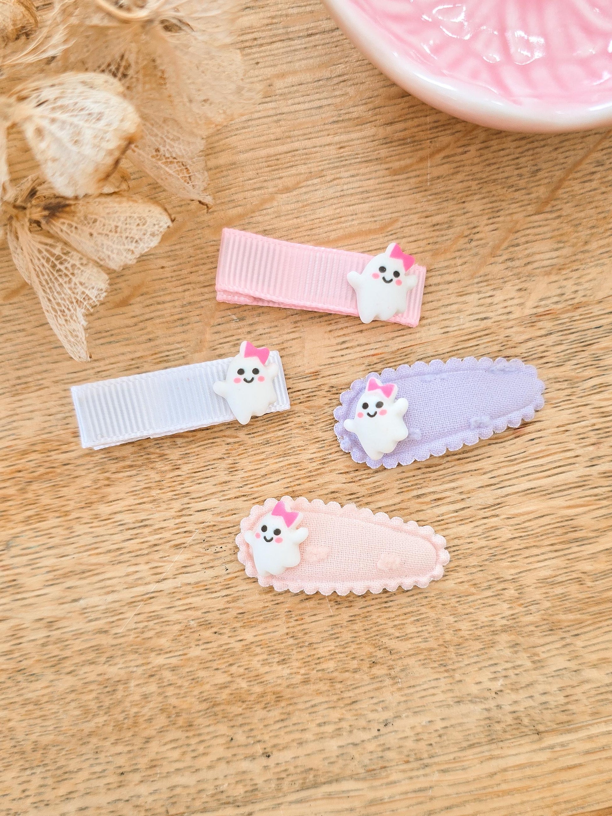 Cute Ghost Hair Clips, Halloween Hair Clips, Baby Hair Clips, Cute Halloween Hair Accessories, Halloween Clips For Babies, Toddler Hair Clip