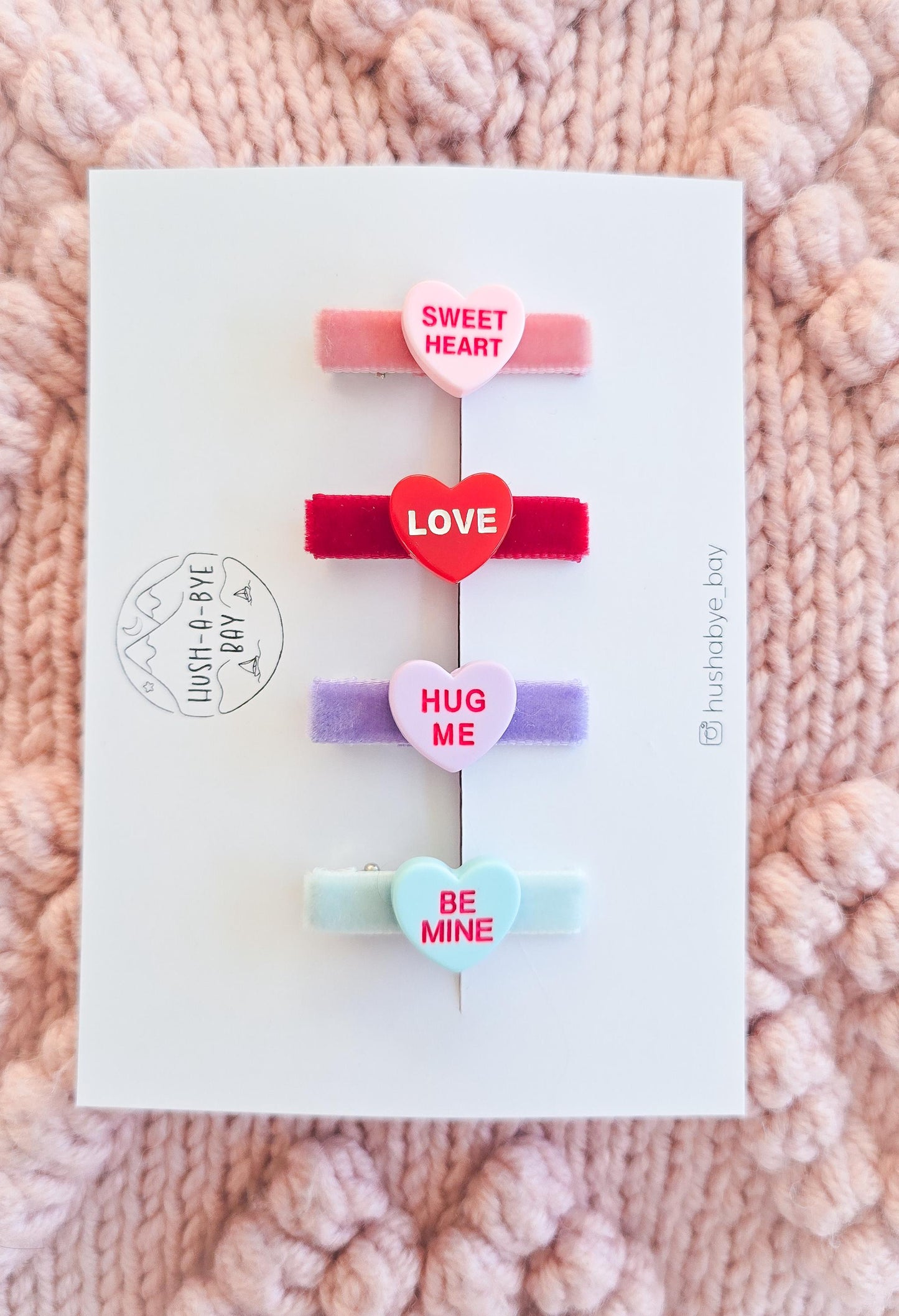 Valentines Hair Clips, Love Heart Hair Clips, Valentines Gift for baby, Baby Hair Clips, Girls Valentines Gift, Heart Hair Clips, Lovehearts